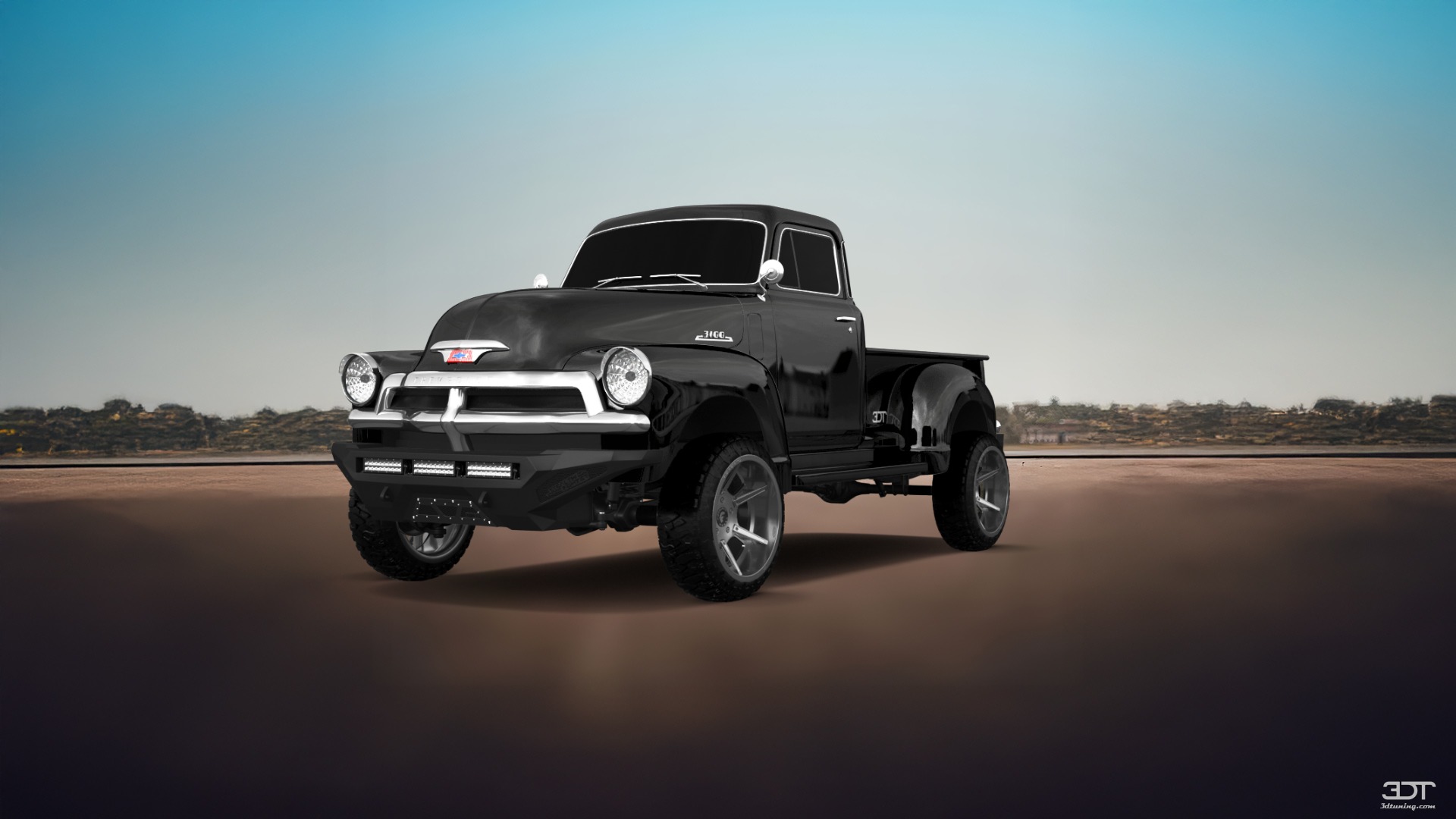Chevrolet 3100 2 Door pickup truck 1954 tuning