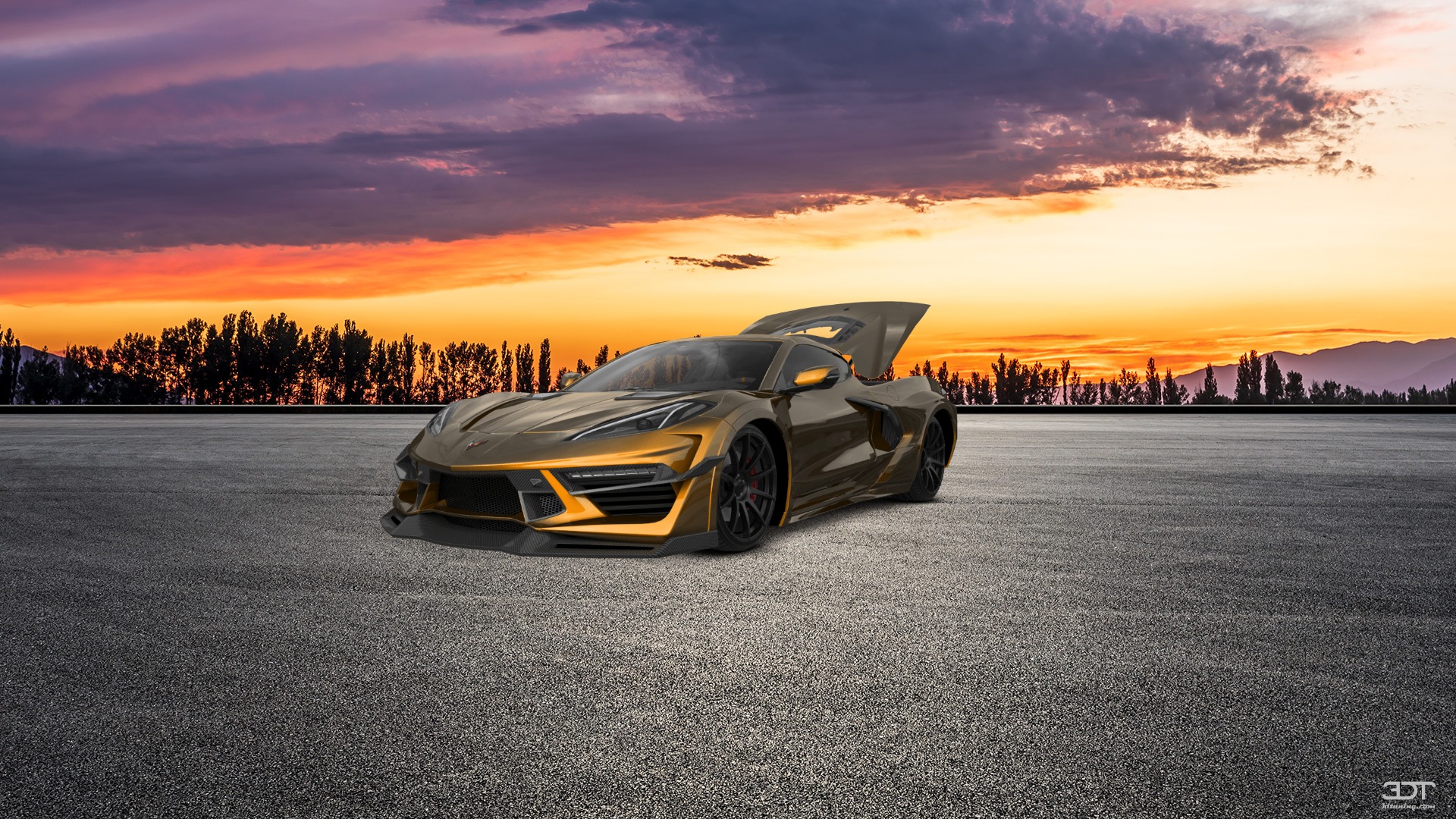 Chevrolet Corvette 2 door targa top 2020