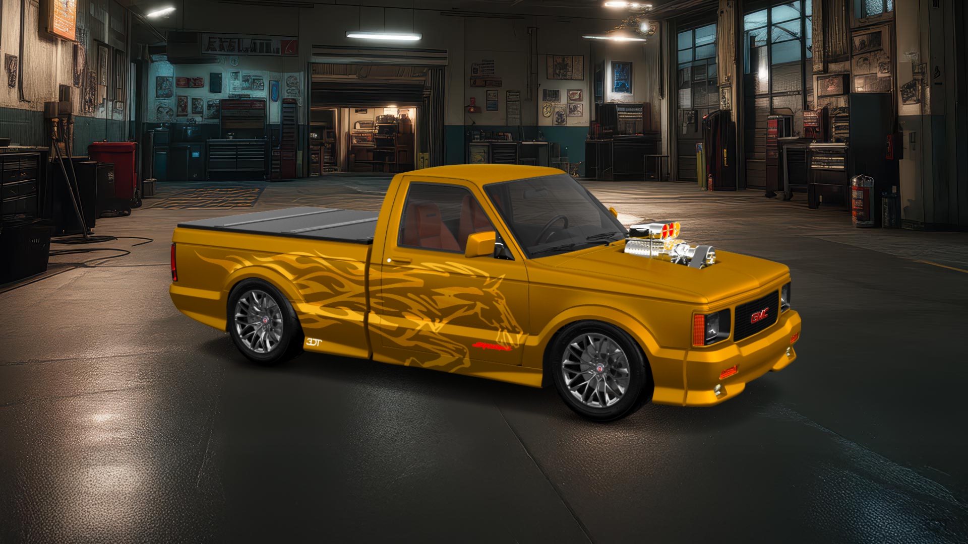 GMC Syclone 2 Door pickup truck 1991 tuning