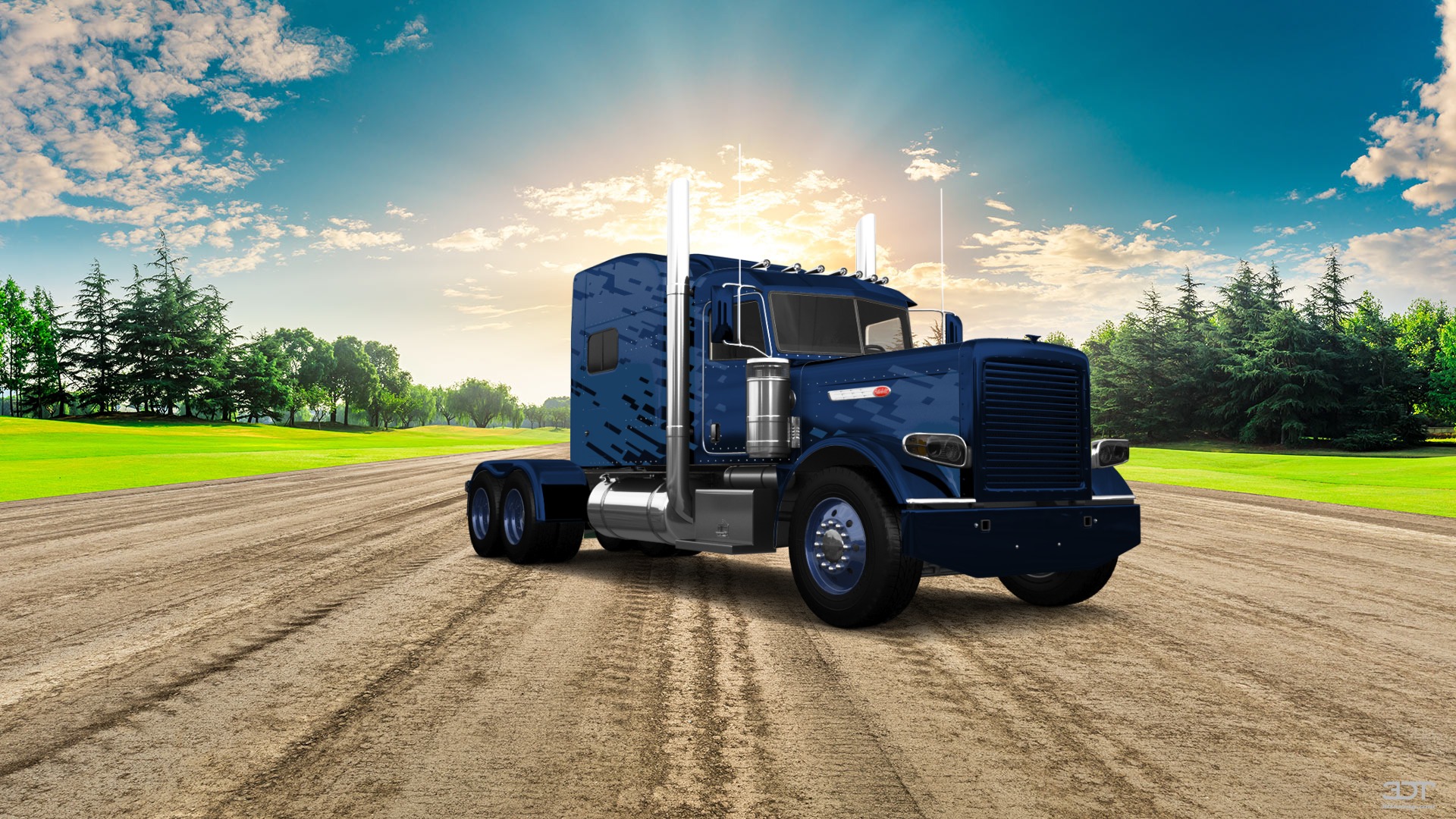 Peterbilt 389 Sleeper Cab Truck 2016