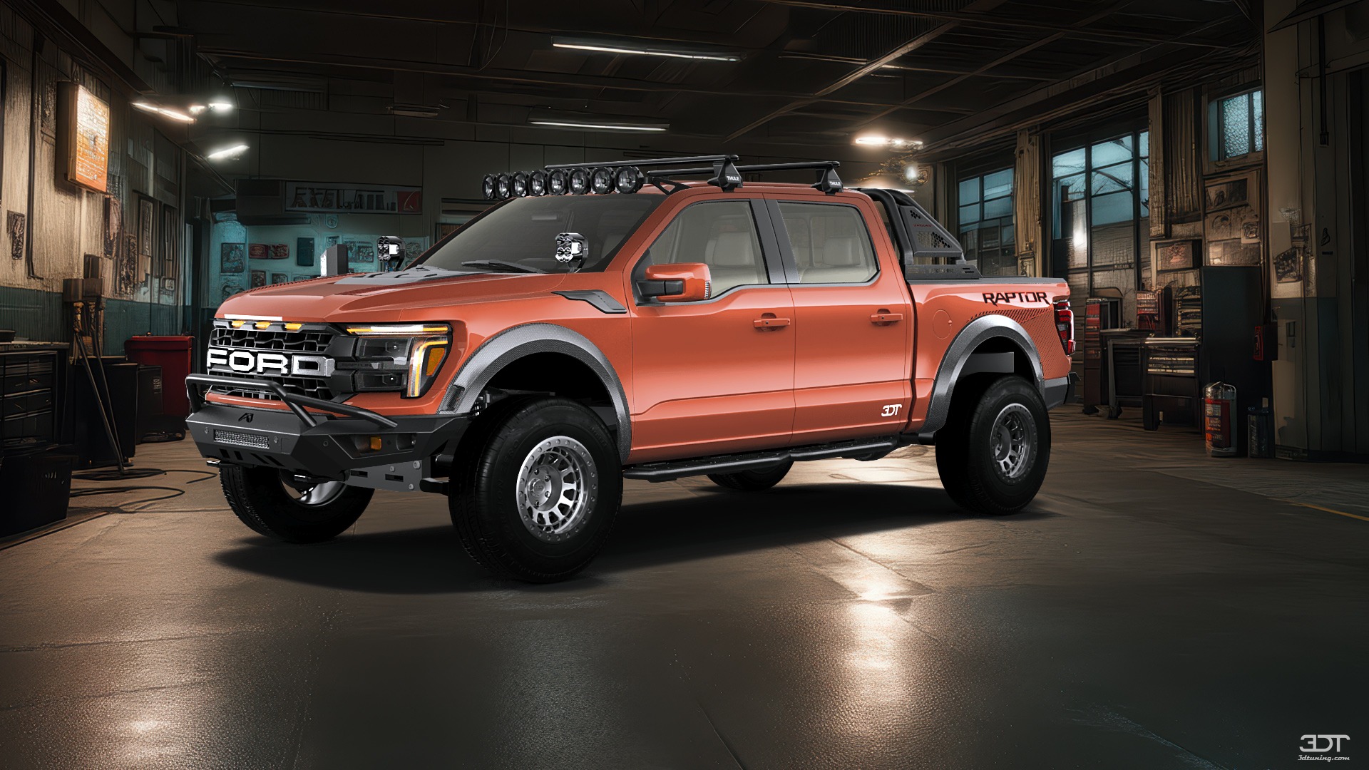 Ford F-150 Raptor 4 Door pickup truck 2024 tuning