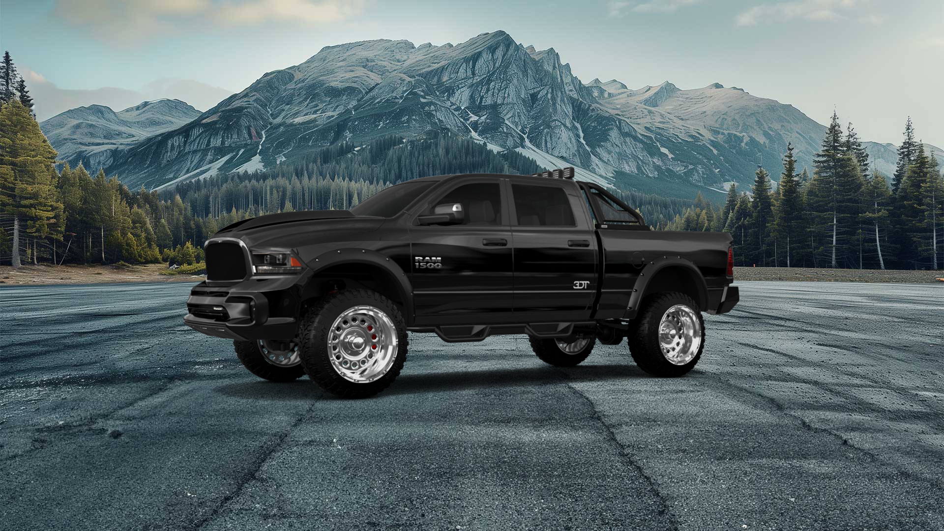 Dodge Ram 1500 6.4 ft box 4 Door pickup truck 2013 tuning
