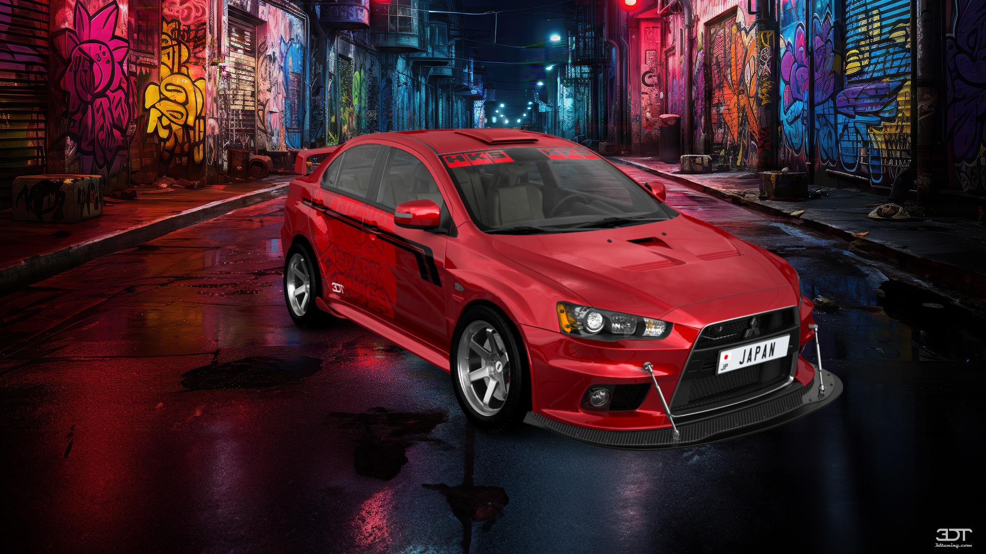 Mitsubishi Lancer Evolution X Sedan 2008 tuning