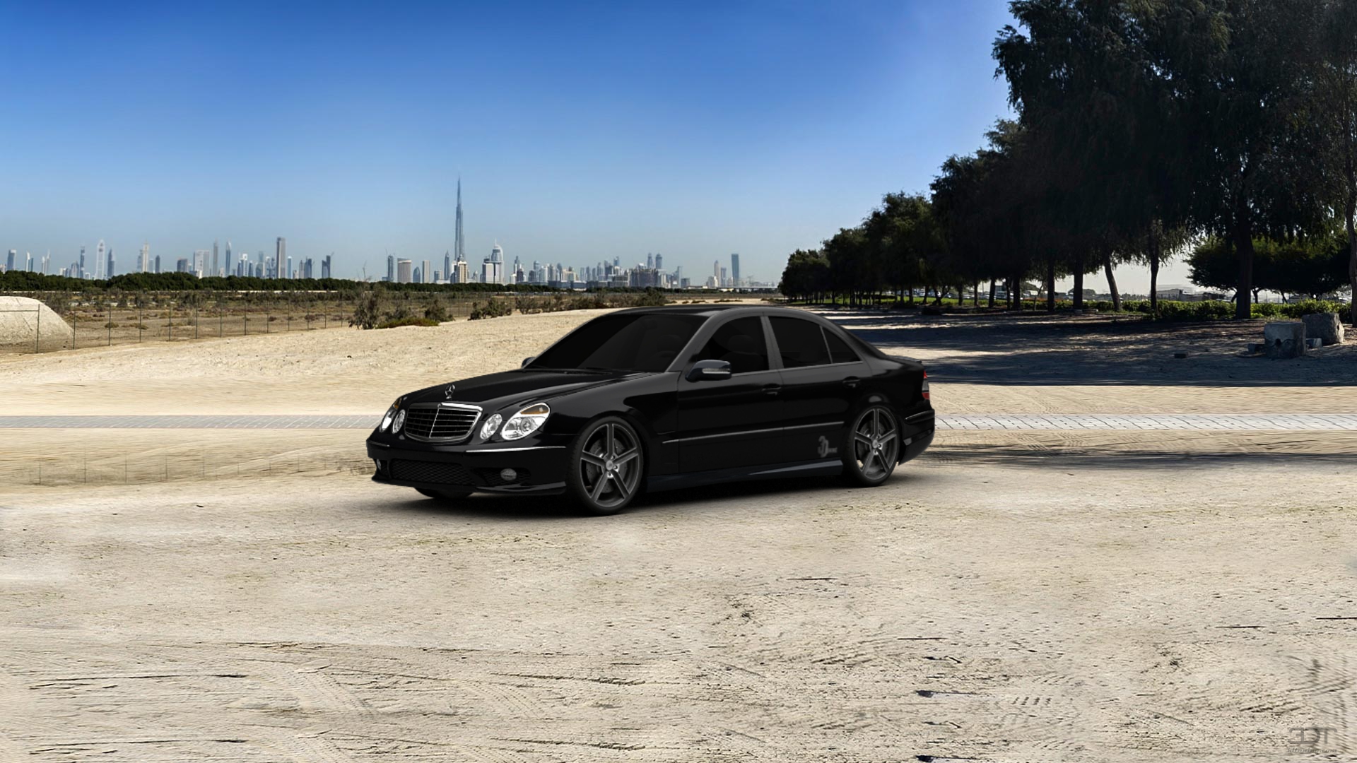 Mercedes E class Sedan 2003 tuning