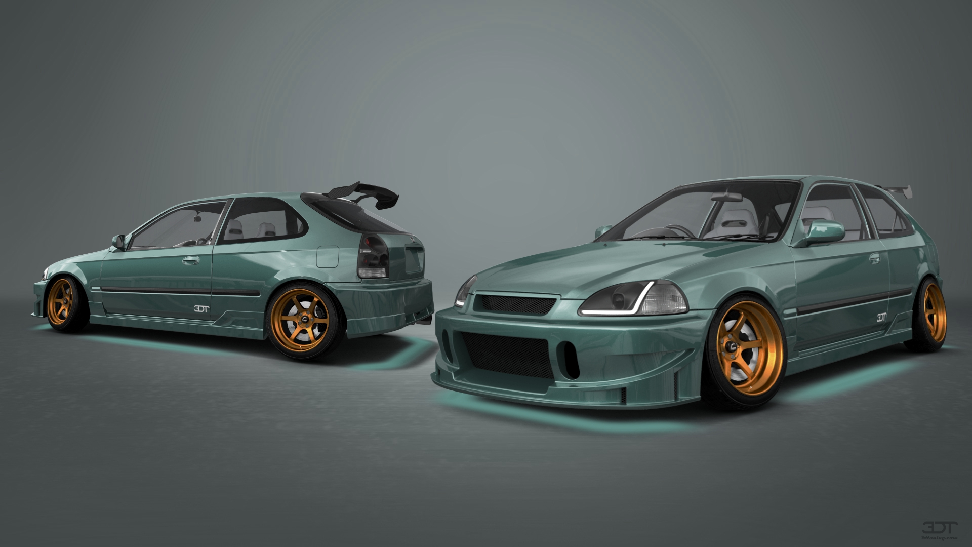 Honda Civic 3 Door Hatchback 1997 tuning