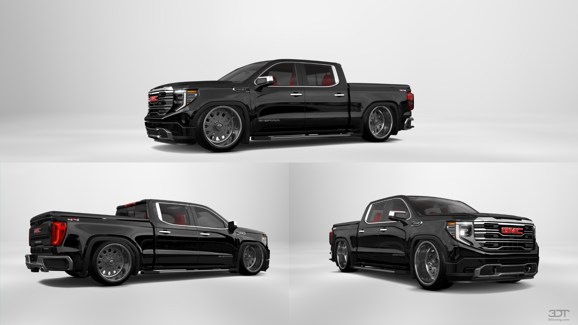 GMC Sierra 1500 Crew Cab 5.8 ft box 4 Door pickup truck 2023 tuning