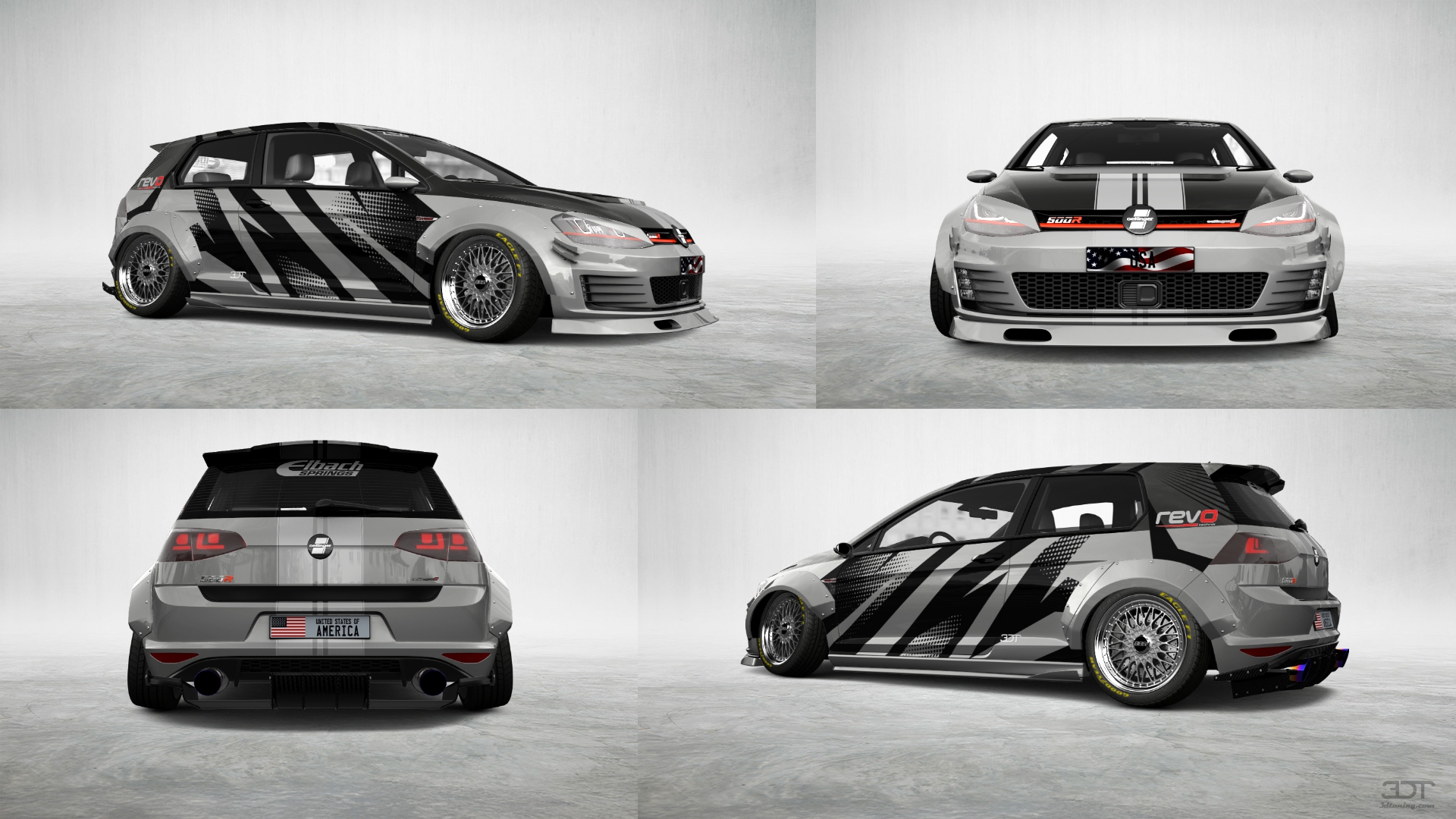 Volkswagen Golf 7 3 Door Hatchback 2013 tuning