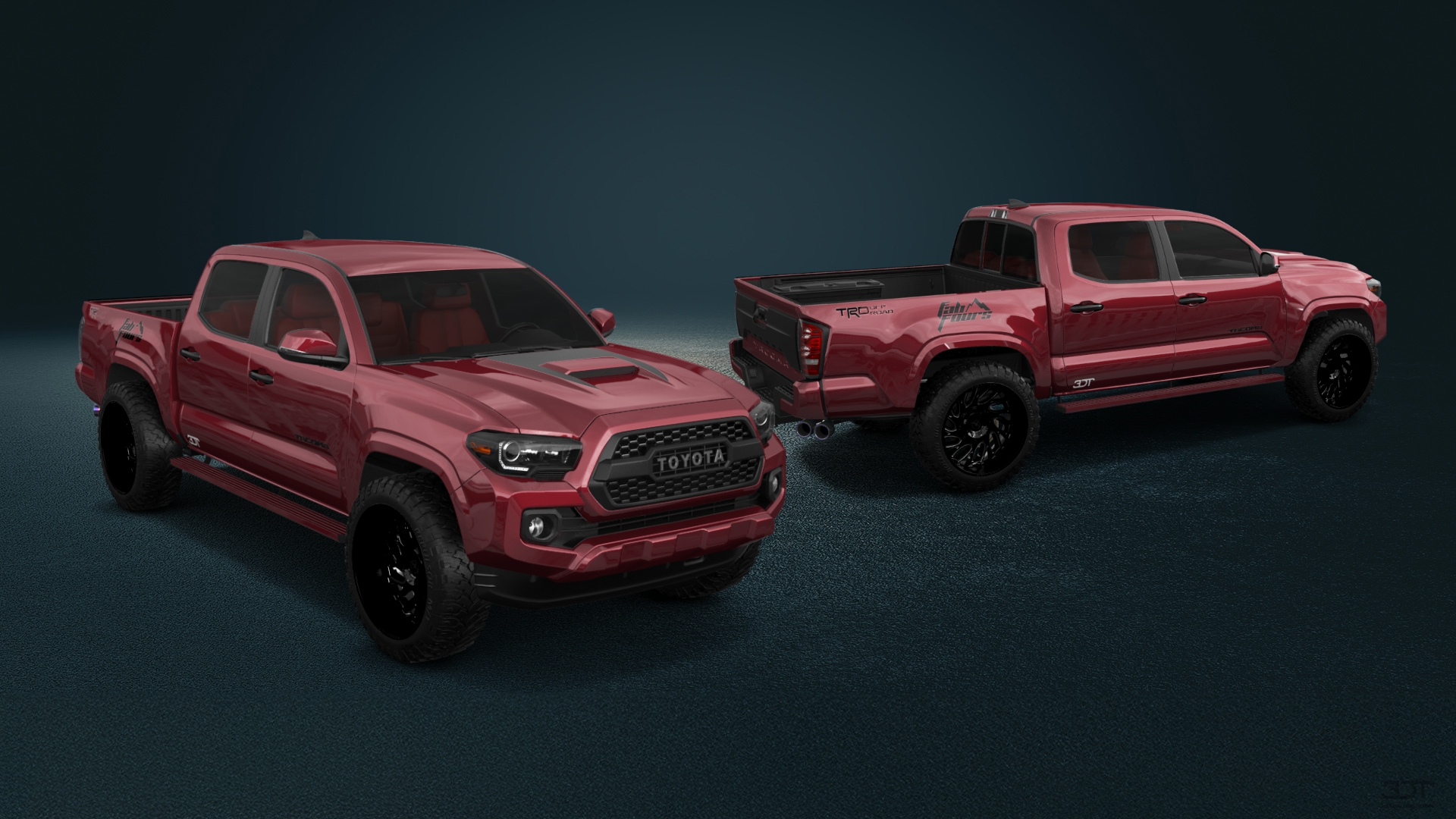 Toyota Tacoma 4 Door pickup truck 2018 tuning