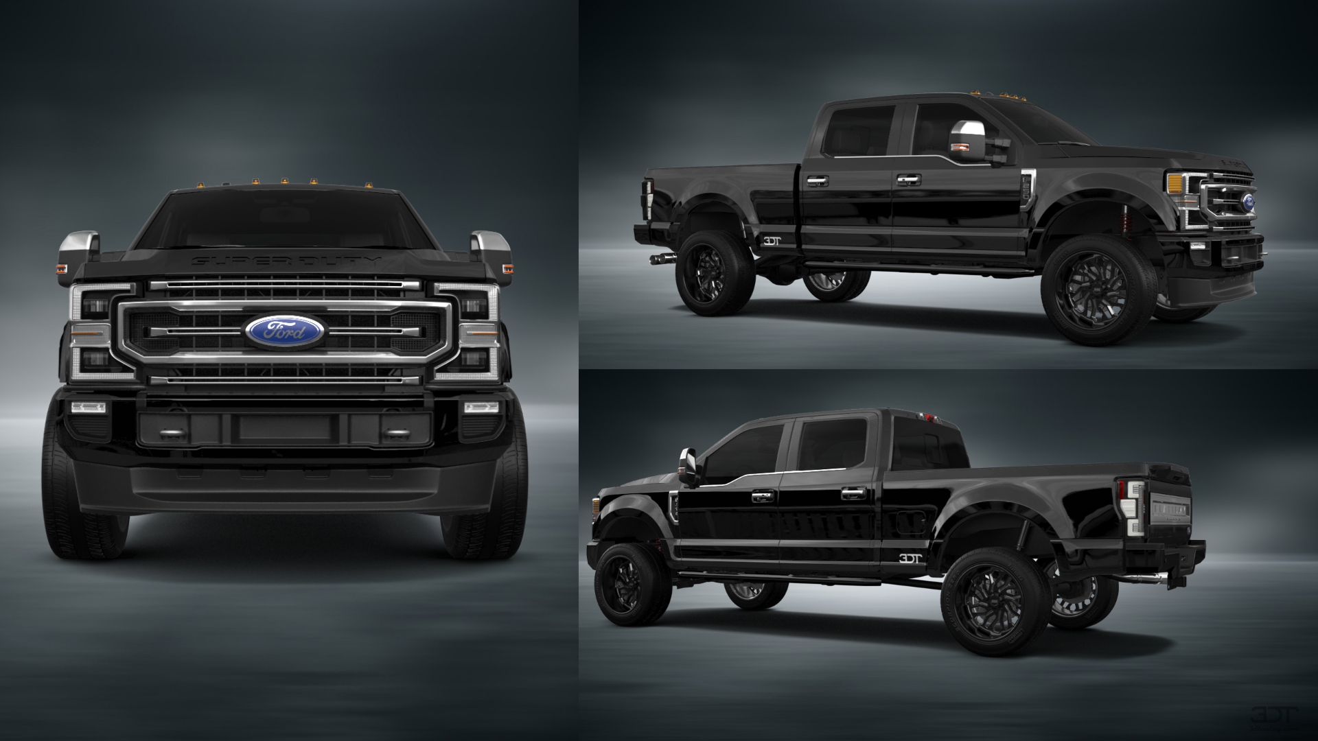 Ford F-250 4 Door pickup truck 2021 tuning