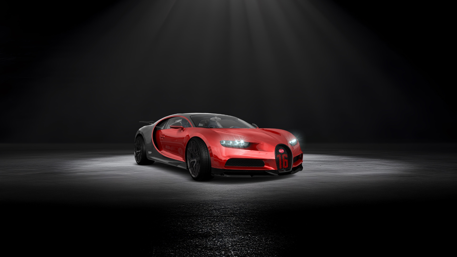 Bugatti Chiron 2 Door Coupe 2016