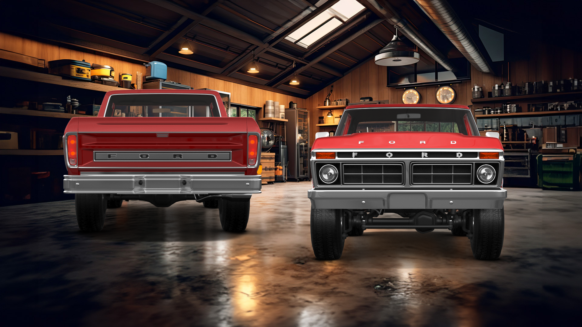 Ford F-150 SuperCab 2 Door pickup truck 1978 tuning