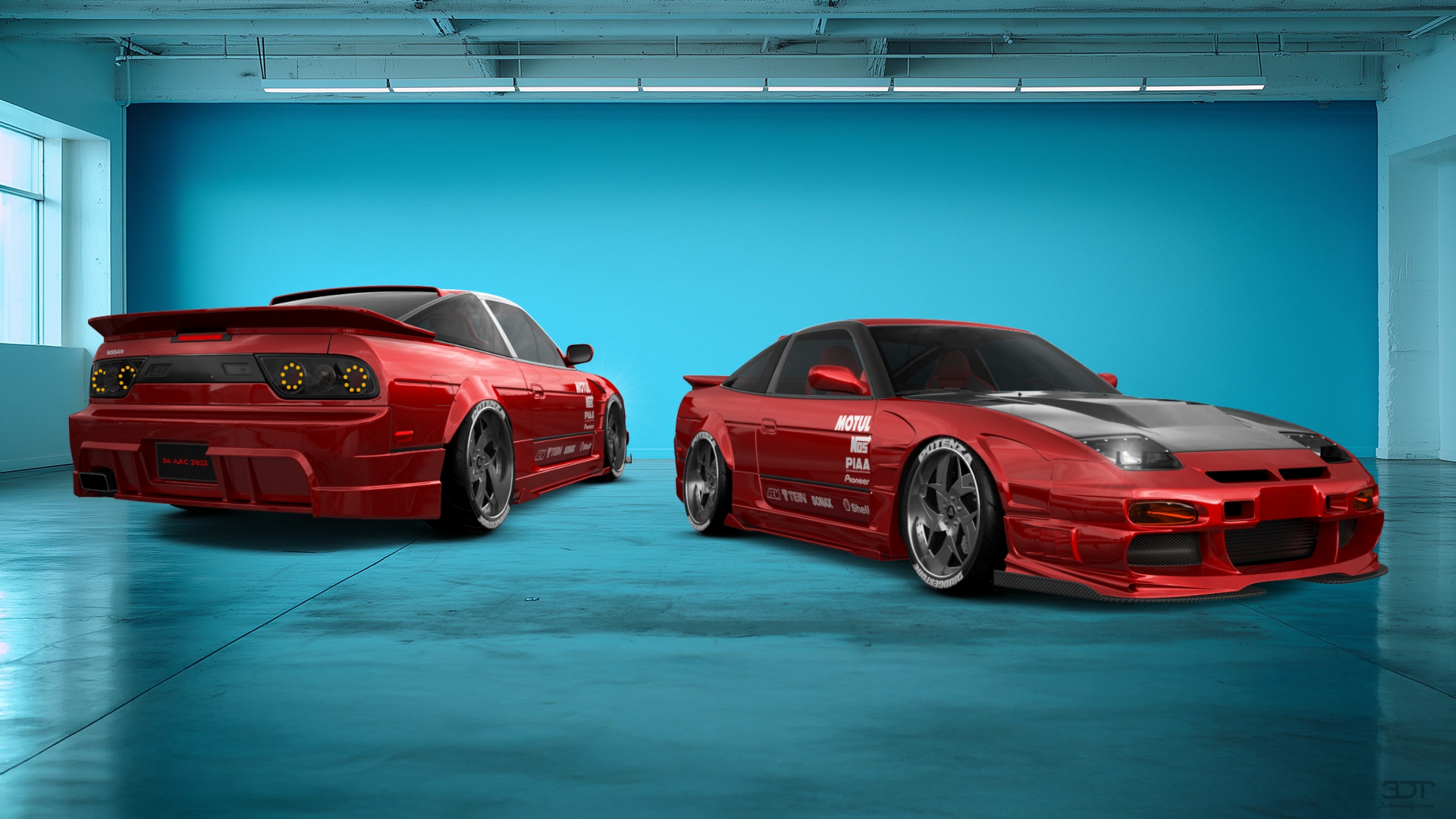 Nissan 240SX 3 Door Hatchback 1989 tuning