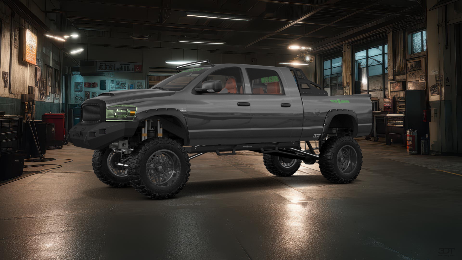 Dodge Ram 2500 4 Door pickup truck 2007 tuning