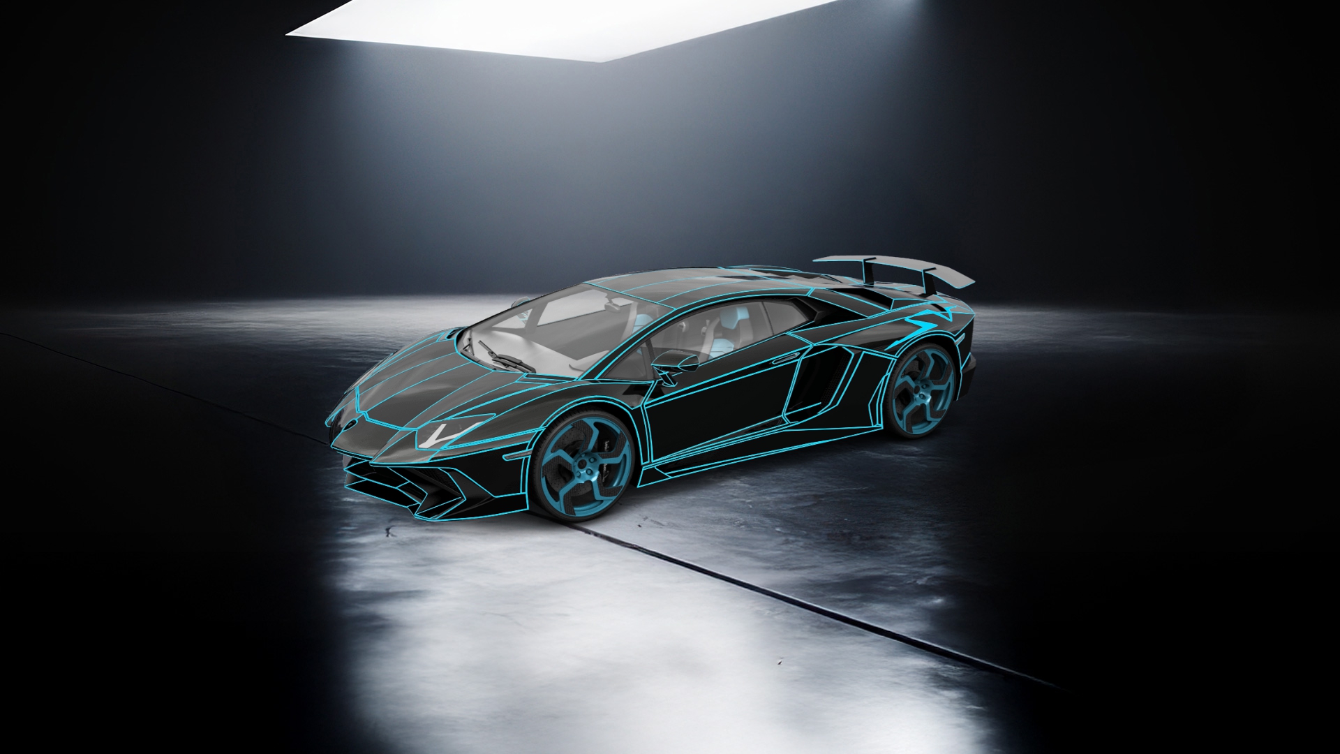 Lamborghini Aventador 2 Door Coupe 2012 tuning