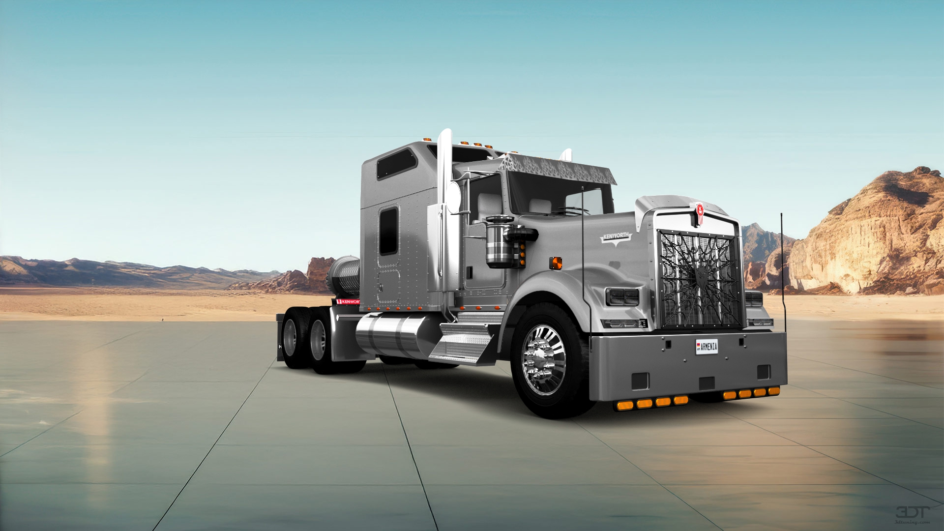Kenworth W900 Sleeper Cab Truck 2015 tuning