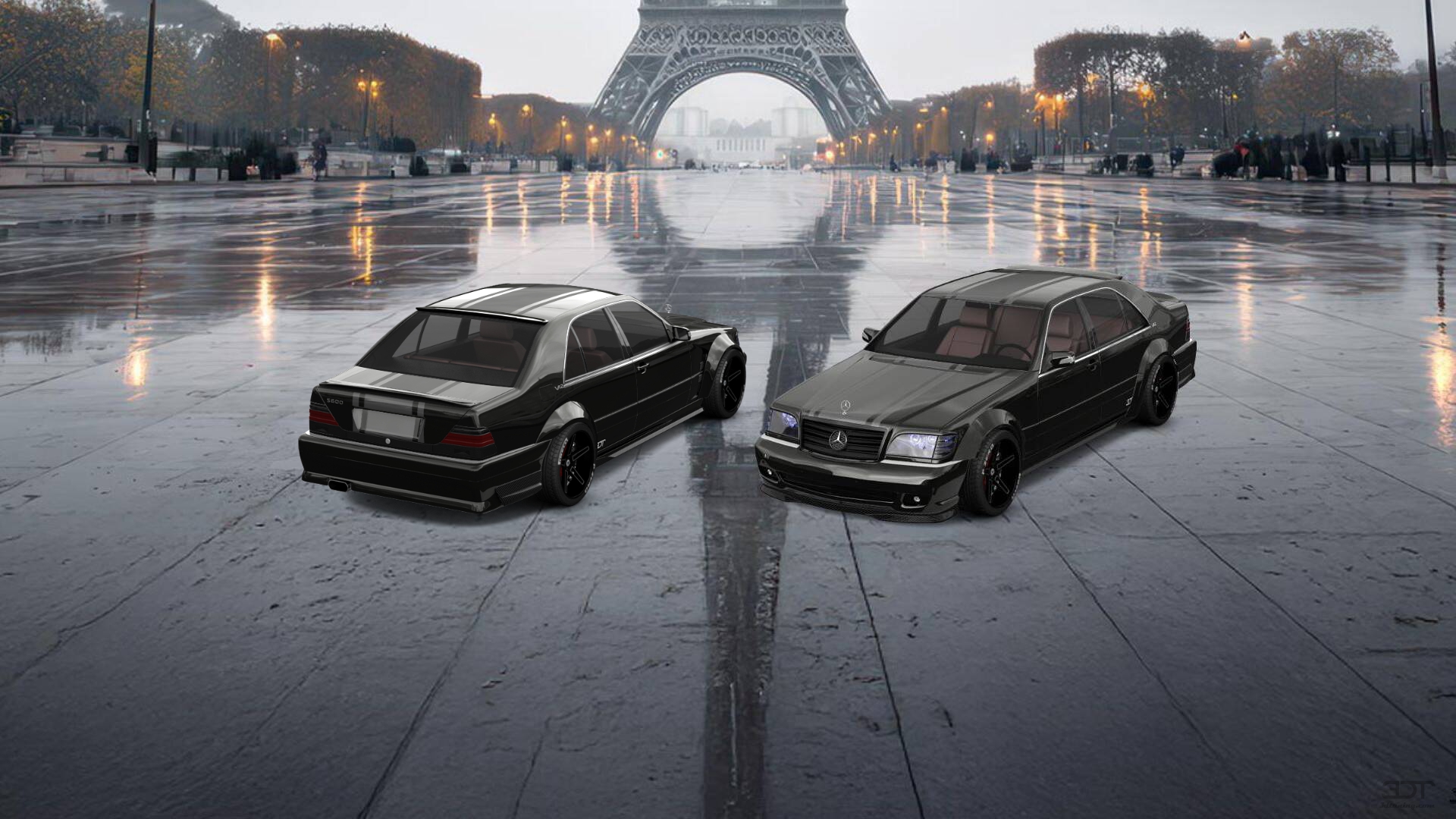 Mercedes S Class Sedan 1992 tuning