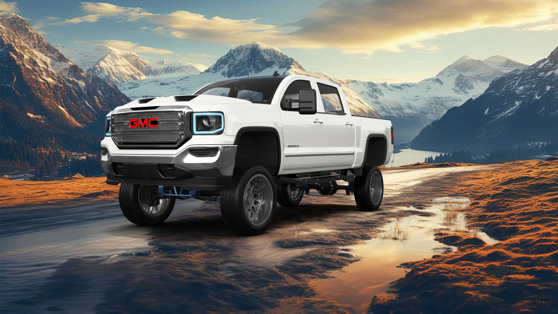 GMC Sierra 1500 Crew Cab 4 Door pickup truck 2016 tuning