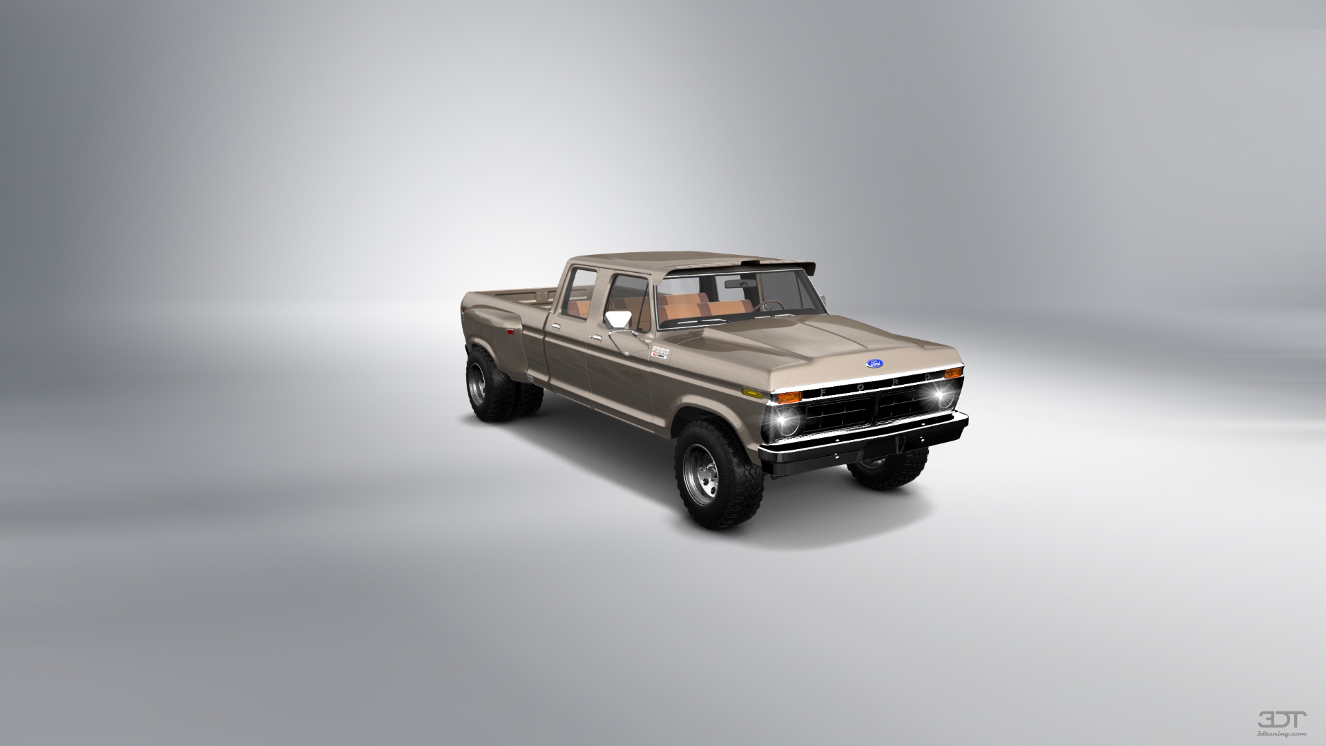 Ford F-350 Dually 4 Door pickup truck 1973