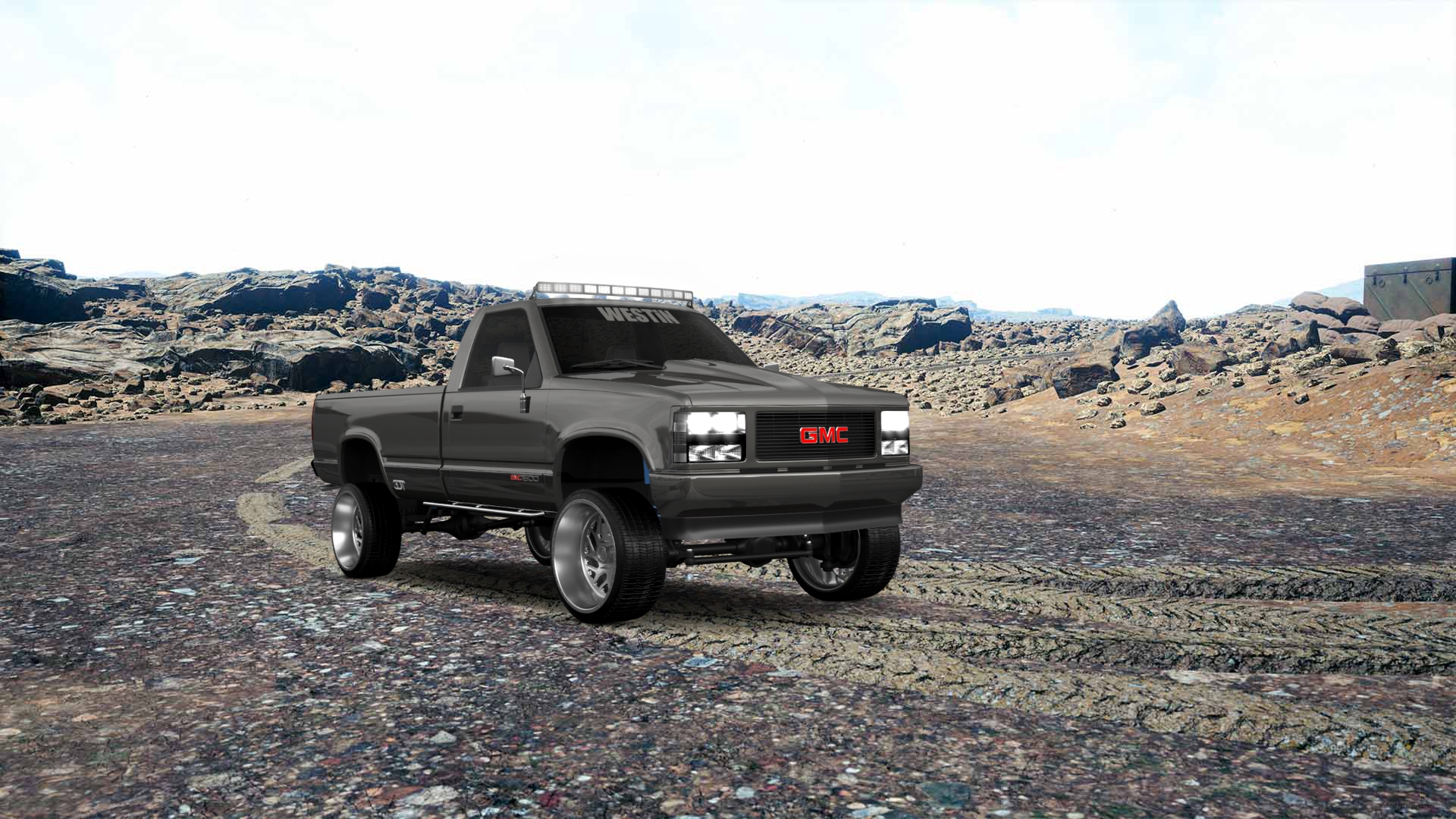 GMC Sierra 1500 2 Door pickup truck 1988 tuning