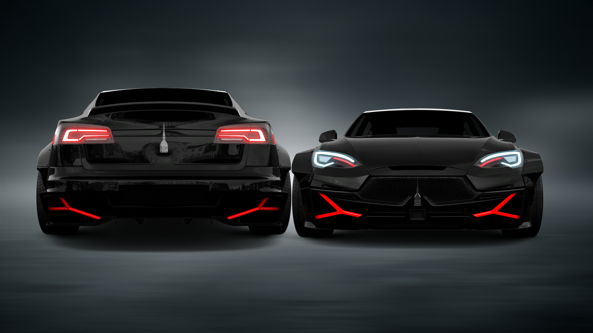 Tesla Model S 5 Door Liftback 2013 tuning