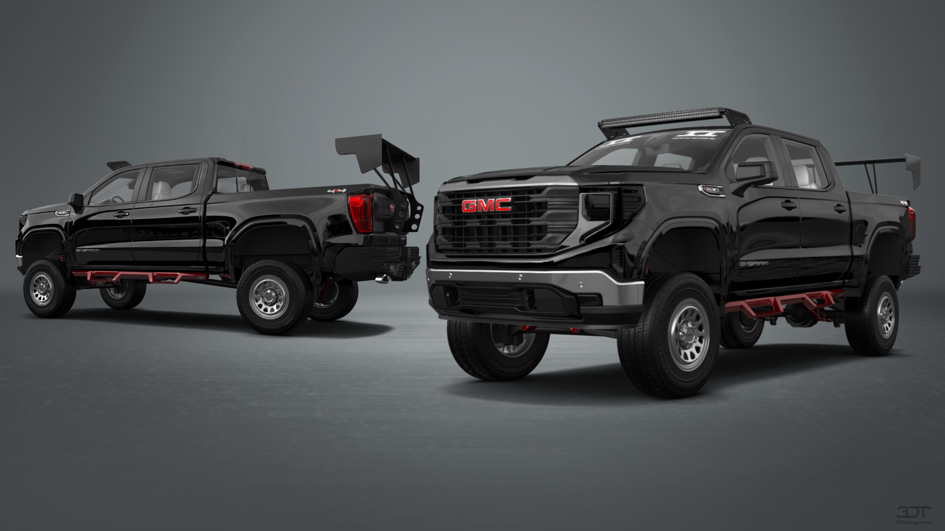 GMC Sierra 1500 Crew Cab 5.8 ft box 4 Door pickup truck 2023 tuning
