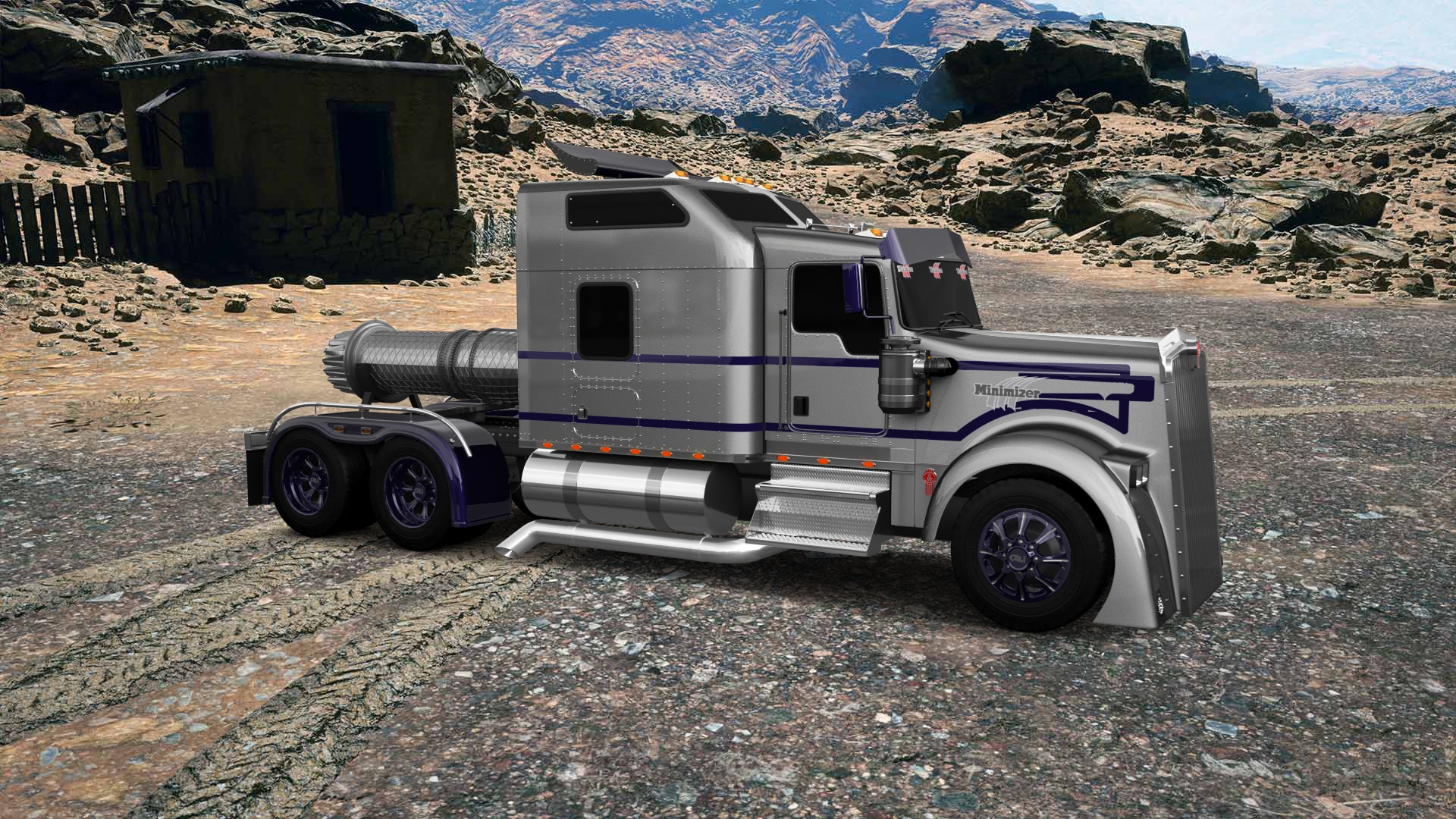 Kenworth W900 Sleeper Cab Truck 2015 tuning