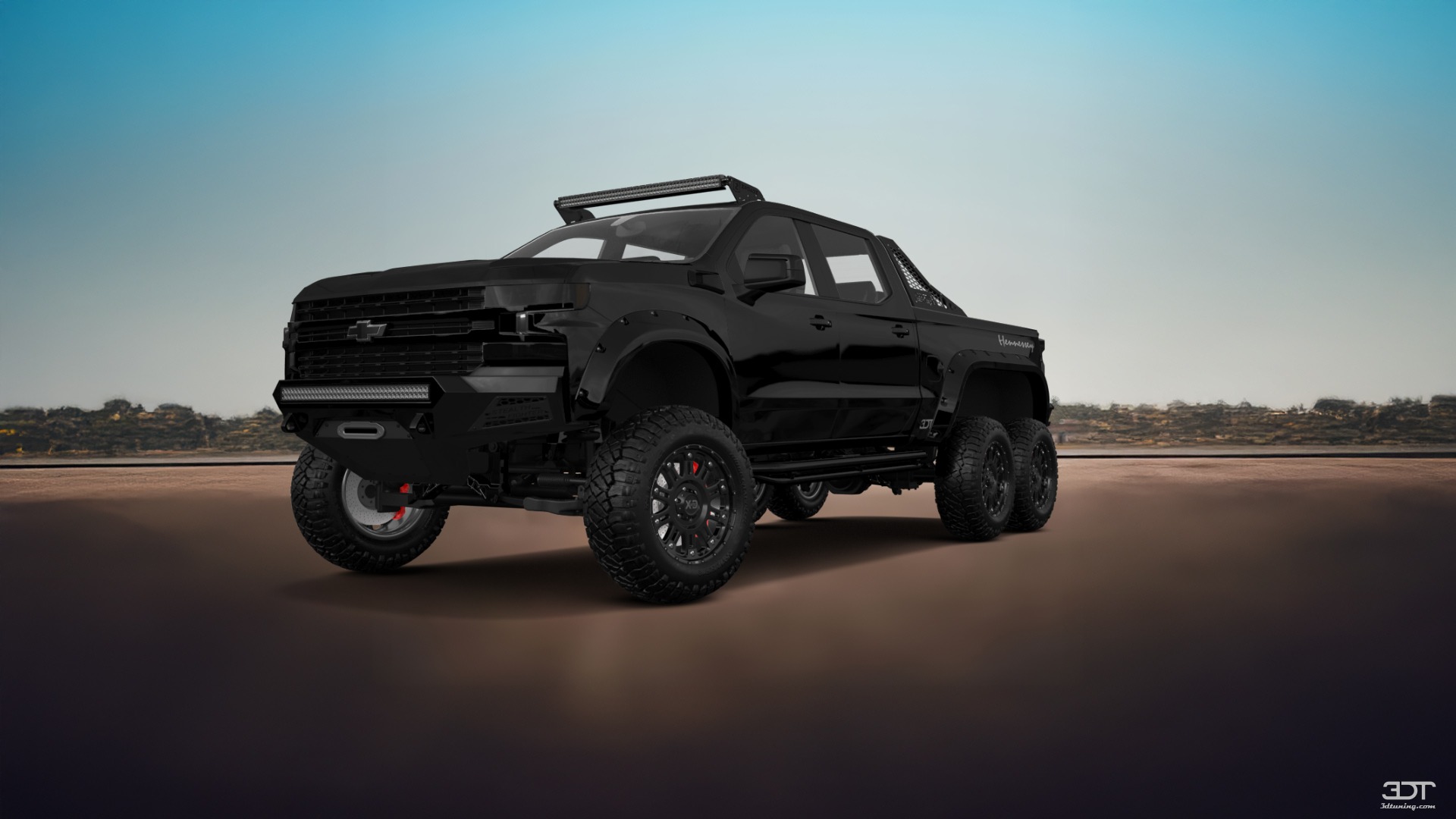 Chevrolet Silverado Hennessey Goliath 6X6 Truck 2020 tuning