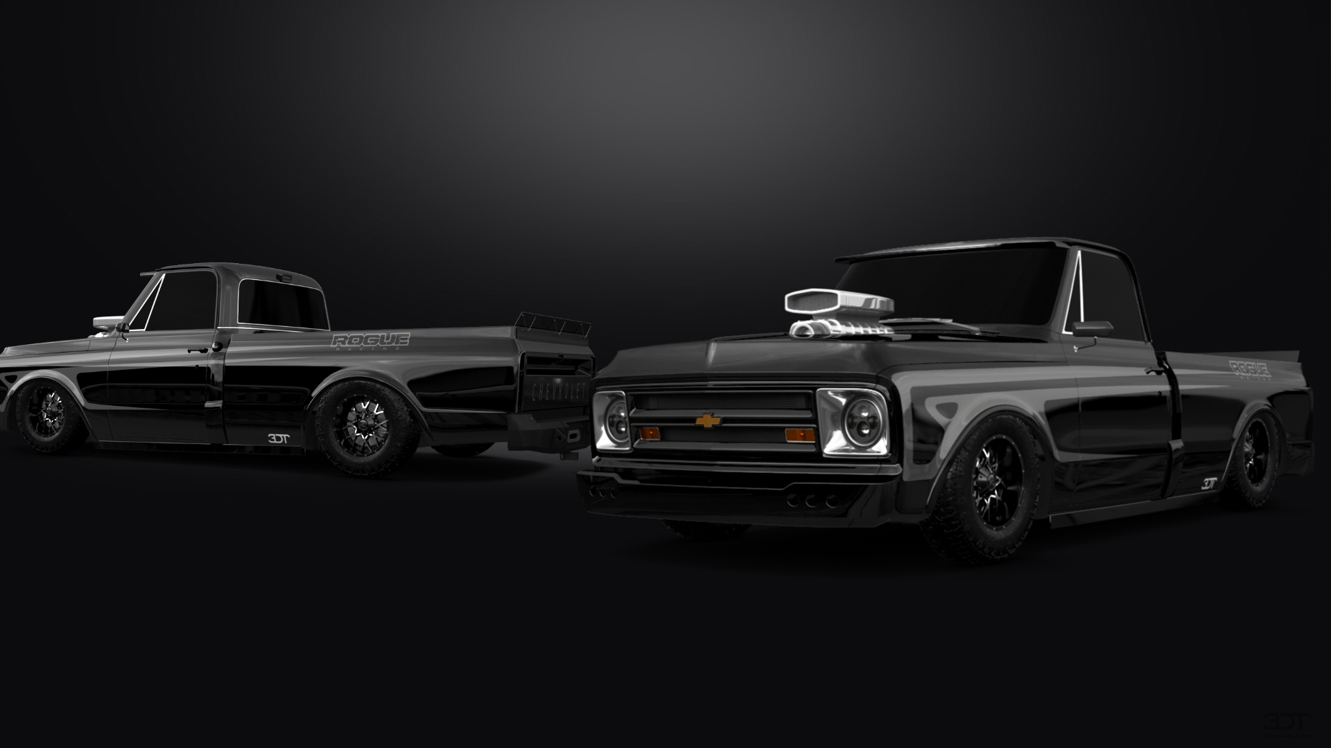 Chevrolet C-10 Cheyenne 2 Door pickup truck 1967 tuning