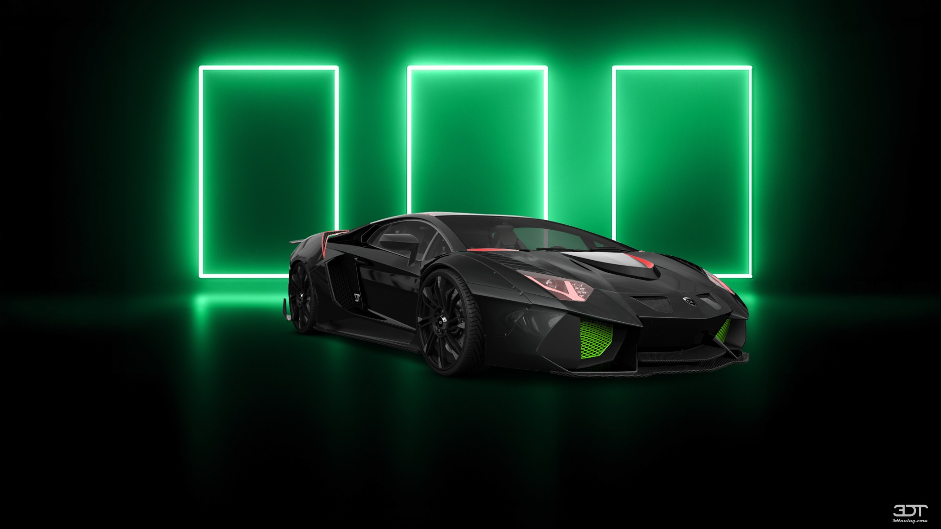 Lamborghini Aventador 2 Door Coupe 2012 tuning