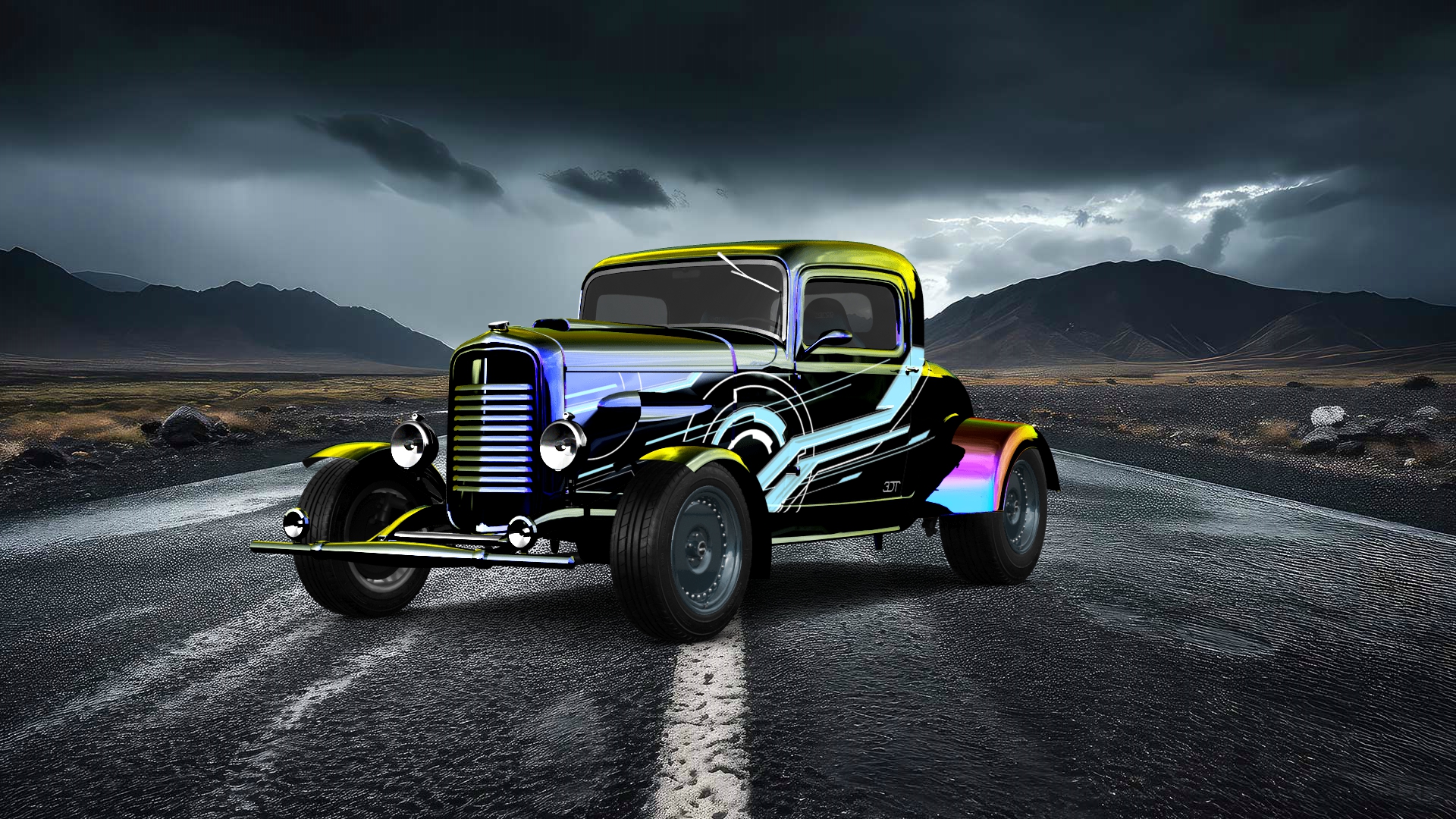 Ford Model B Deluxe 2 Door Coupe 1932