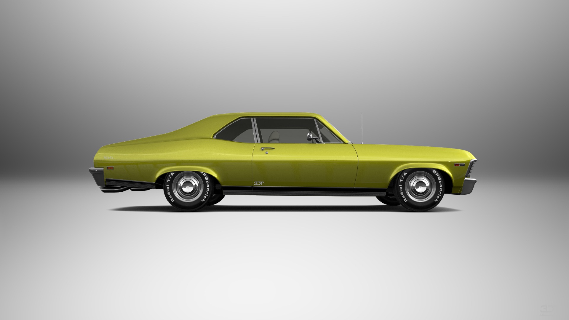 Chevrolet Chevy II Nova 2 Door Coupe 1968