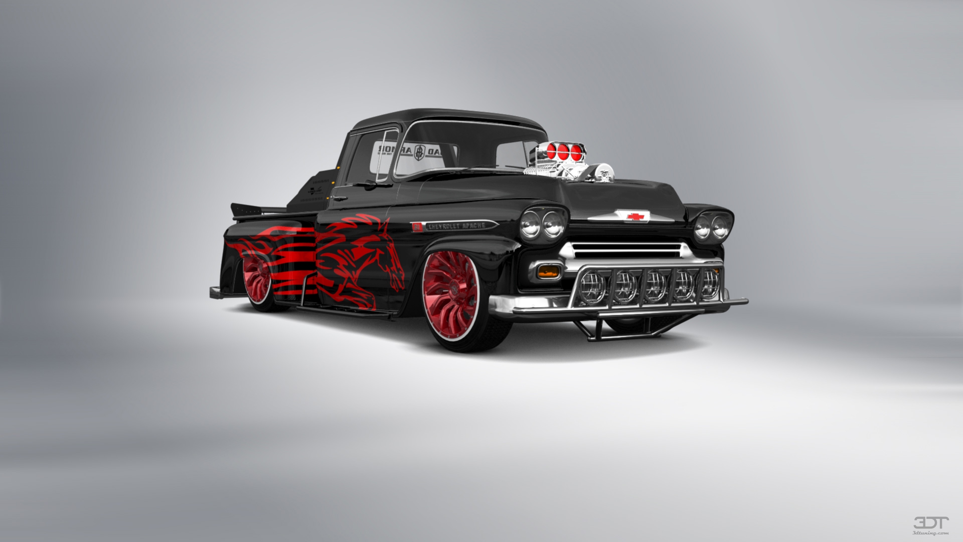 Chevrolet Apache Stepside 2 Door pickup truck 1959
