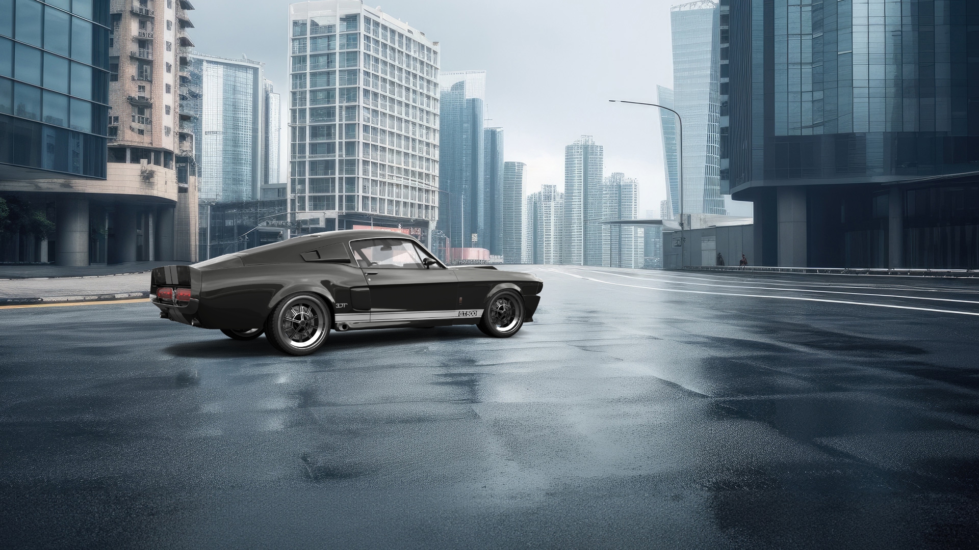 Mustang GT500 2 Door Coupe 1968 tuning