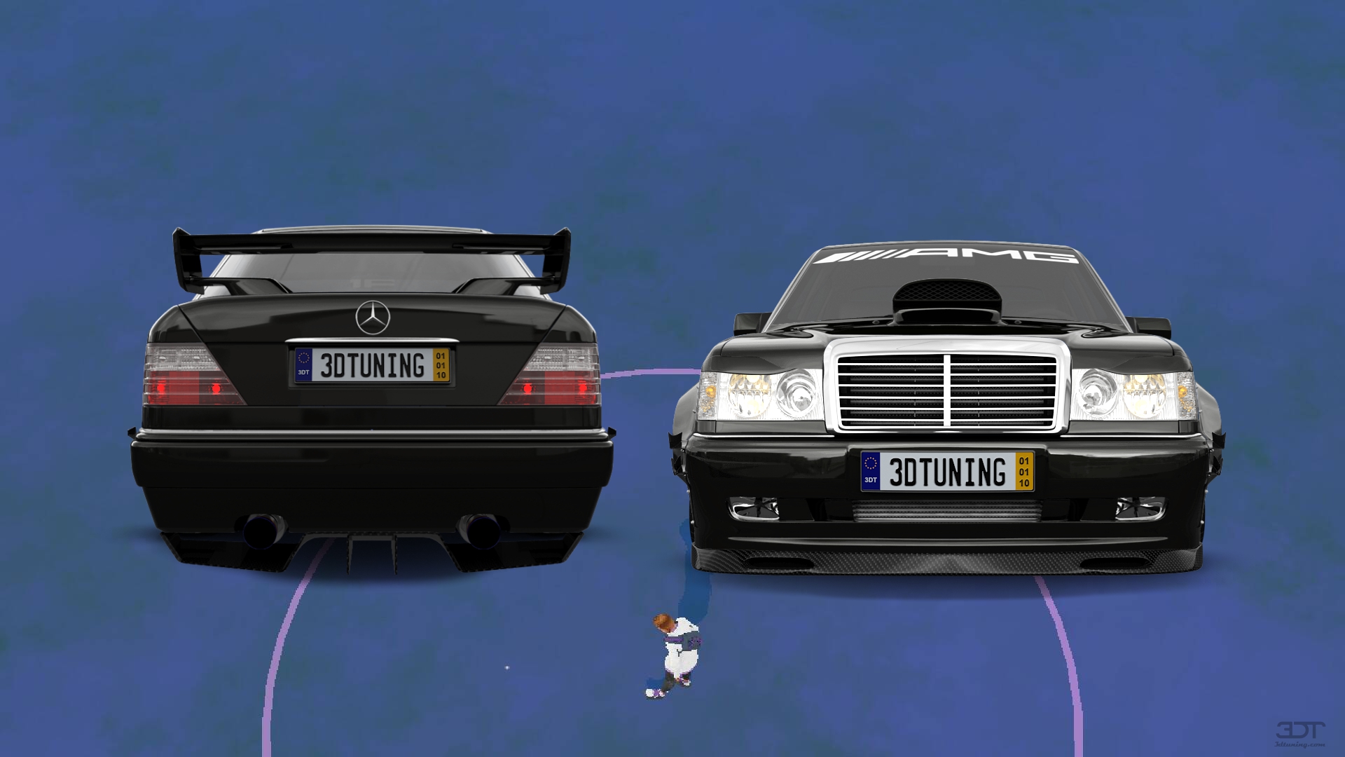 Mercedes E-Class Sedan 1984 tuning