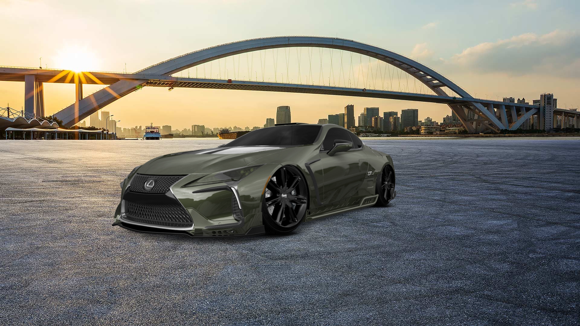 Lexus LC500 2 door fastback coupe 2017