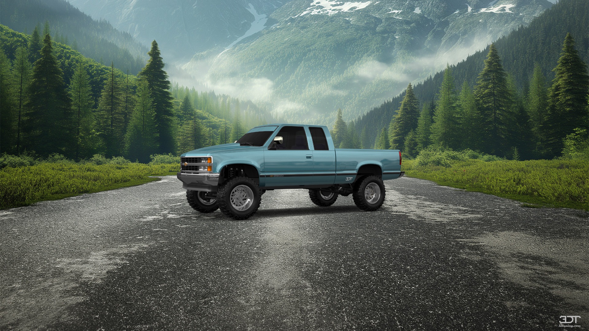 Chevrolet K2500 Extended Cab Pickup 1989