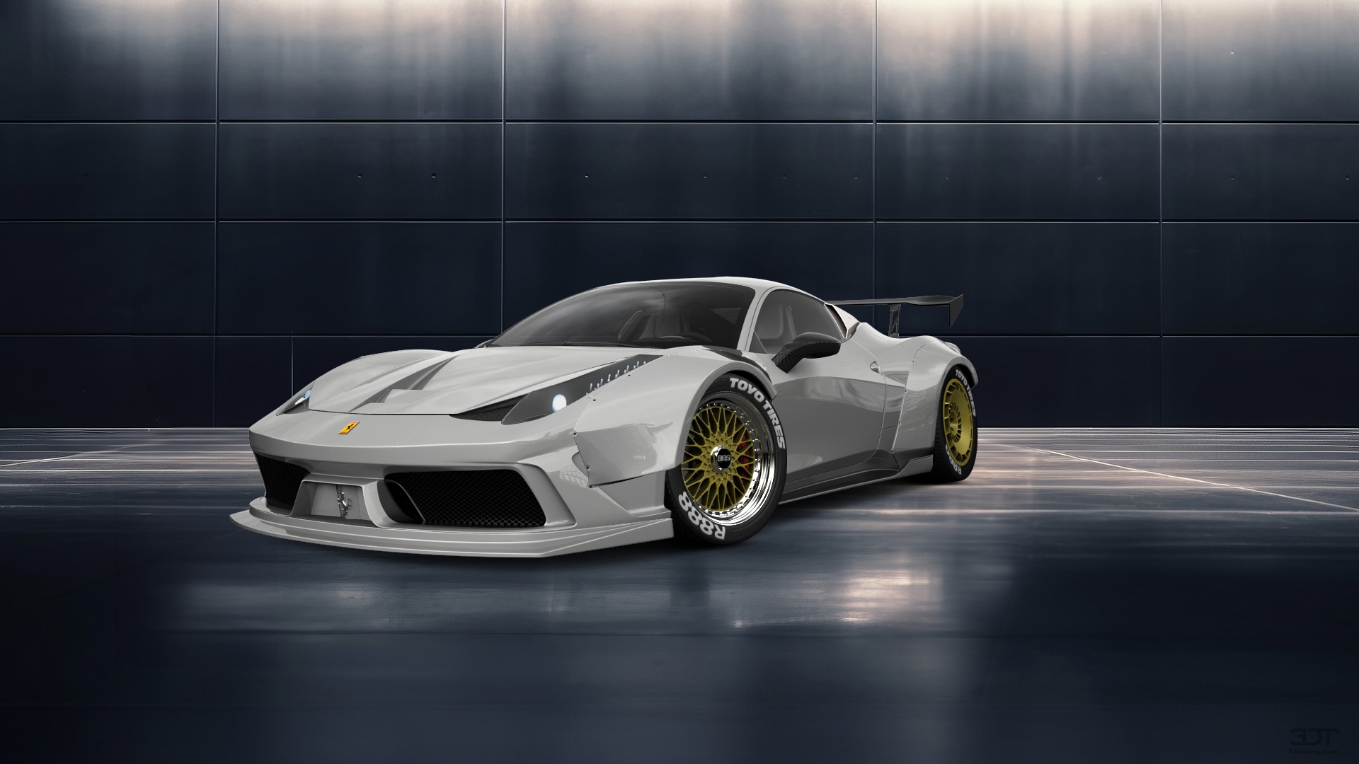 Ferrari 458 Italia 2 door spider 2010 tuning