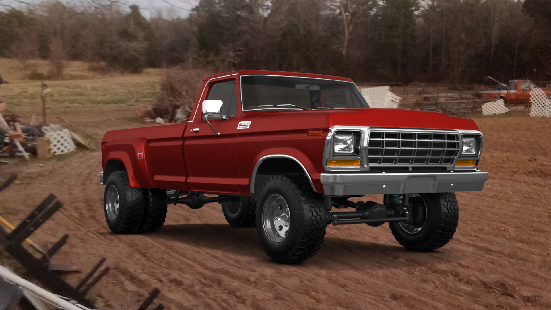 Ford F-350 Dually Regular Cab 2 Door pickup truck 1978