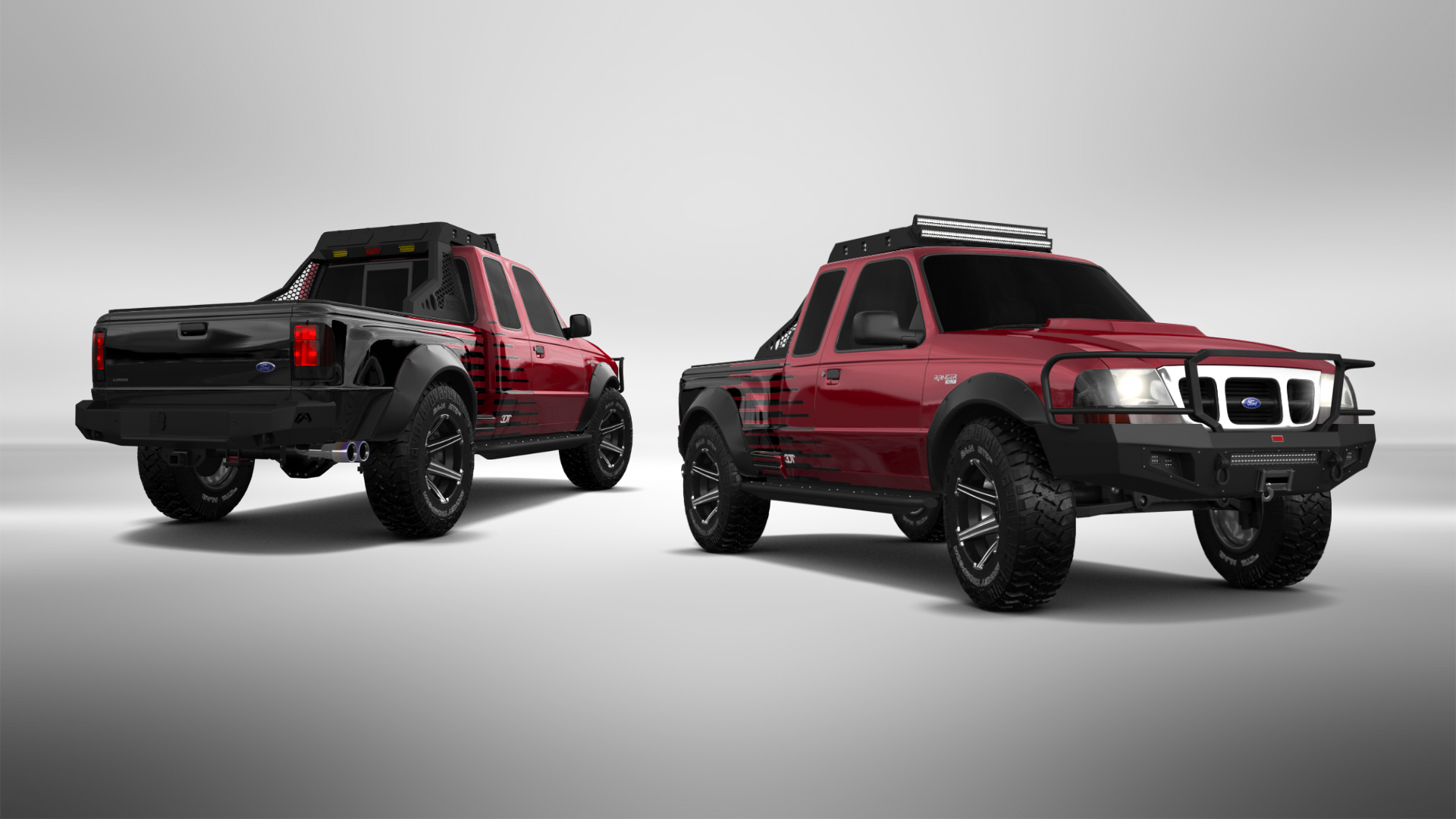 Ford Ranger Flareside 2 Door pickup truck 1998