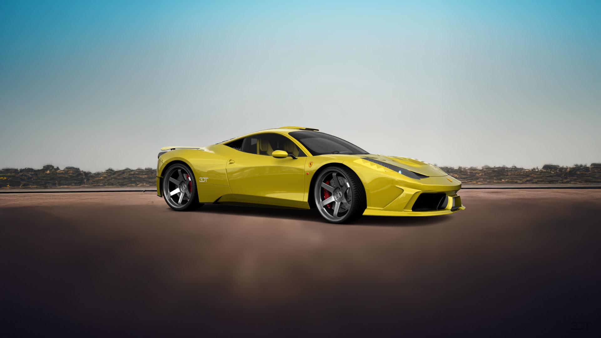 Ferrari 458 Italia 2 door spider 2010 tuning