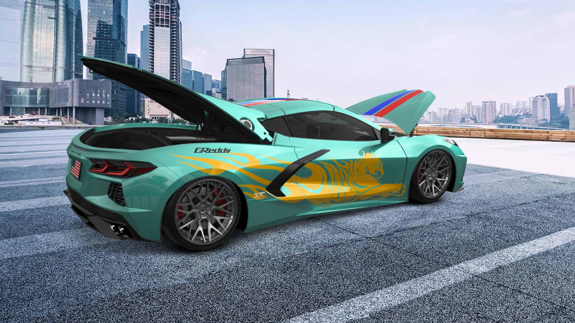 Chevrolet Corvette 2 door targa top 2020 tuning