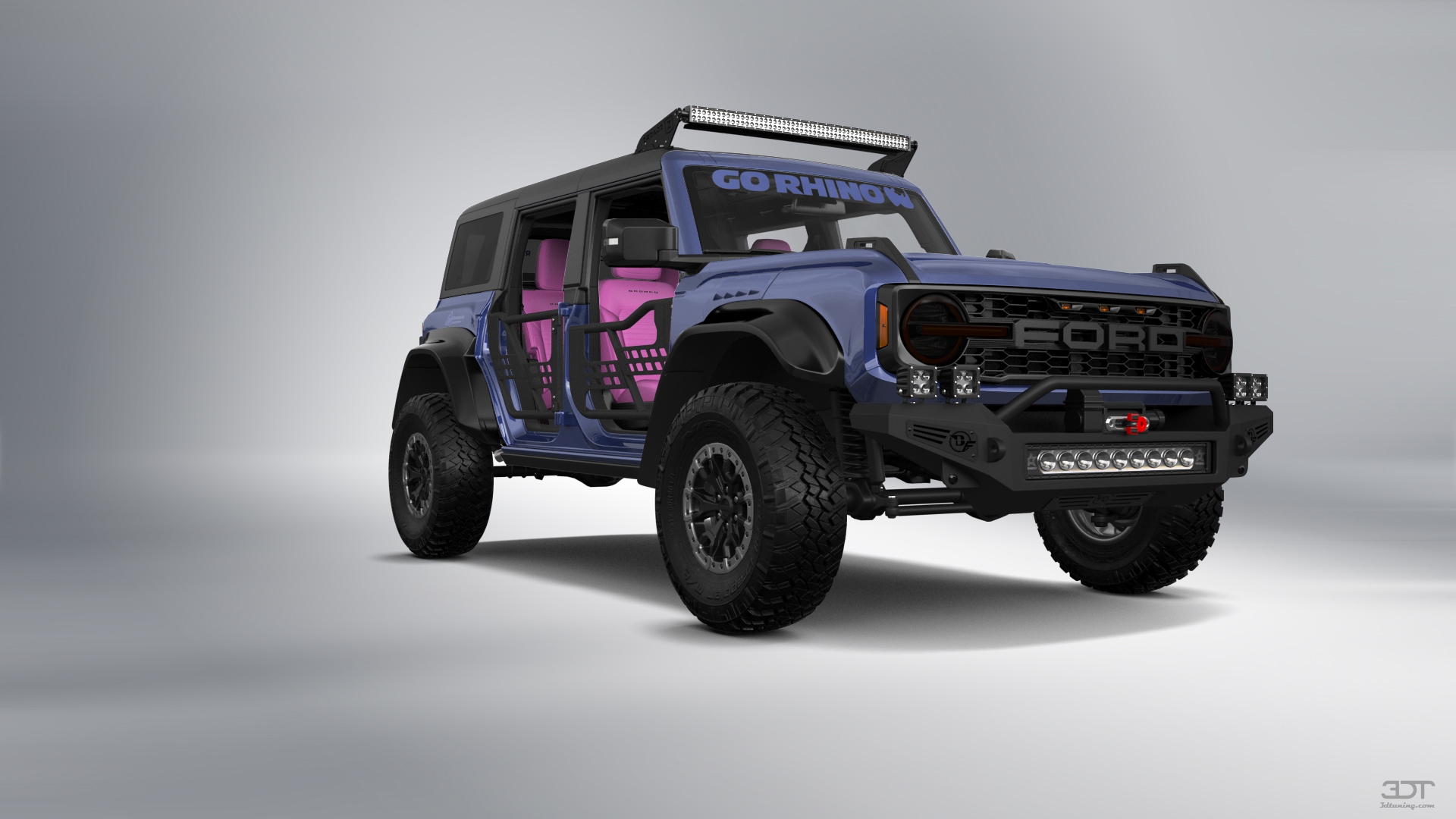 Ford Bronco Raptor 4 Door pickup truck 2022 tuning