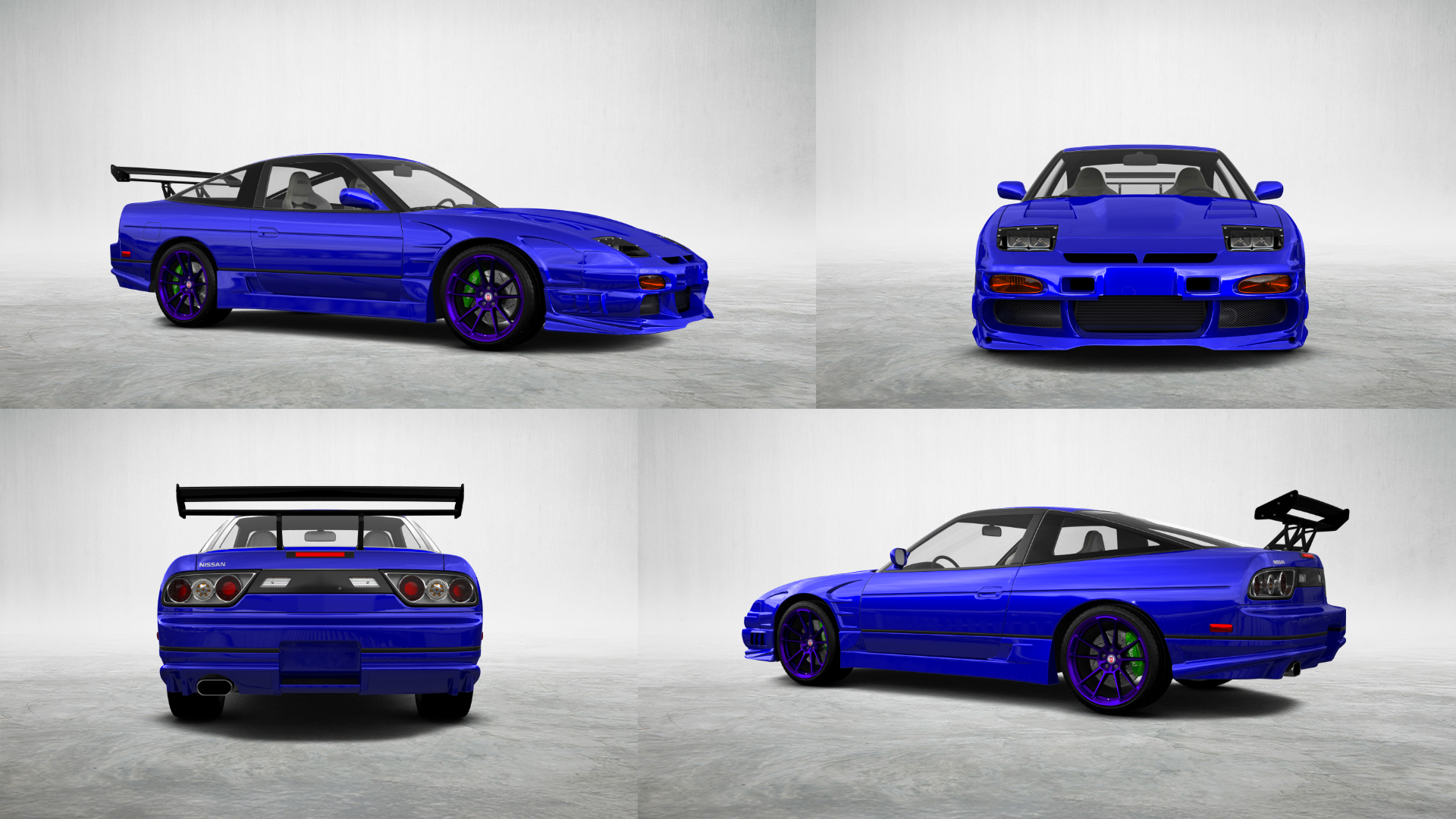 Nissan 240SX 3 Door Hatchback 1989 tuning