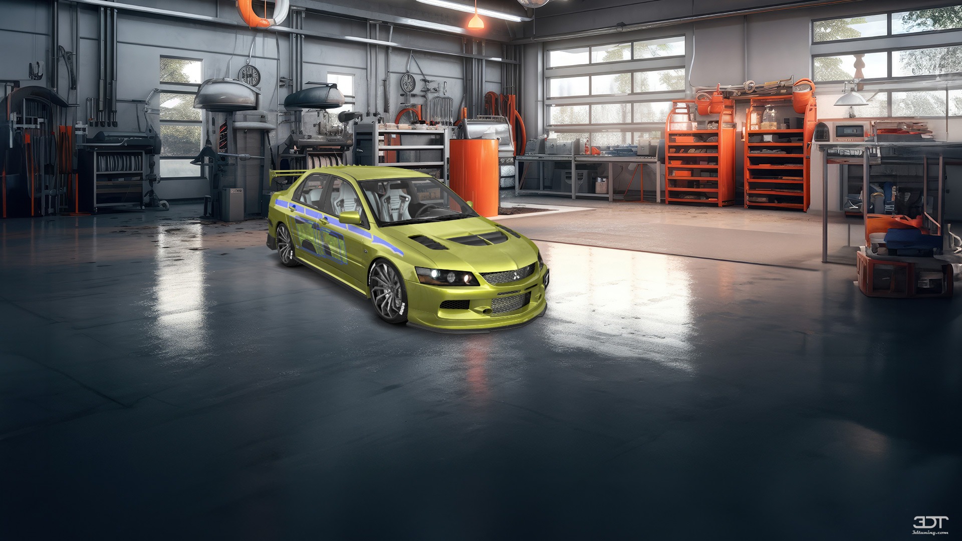 Mitsubishi Lancer Evo IX 4 Door Saloon 2005 tuning