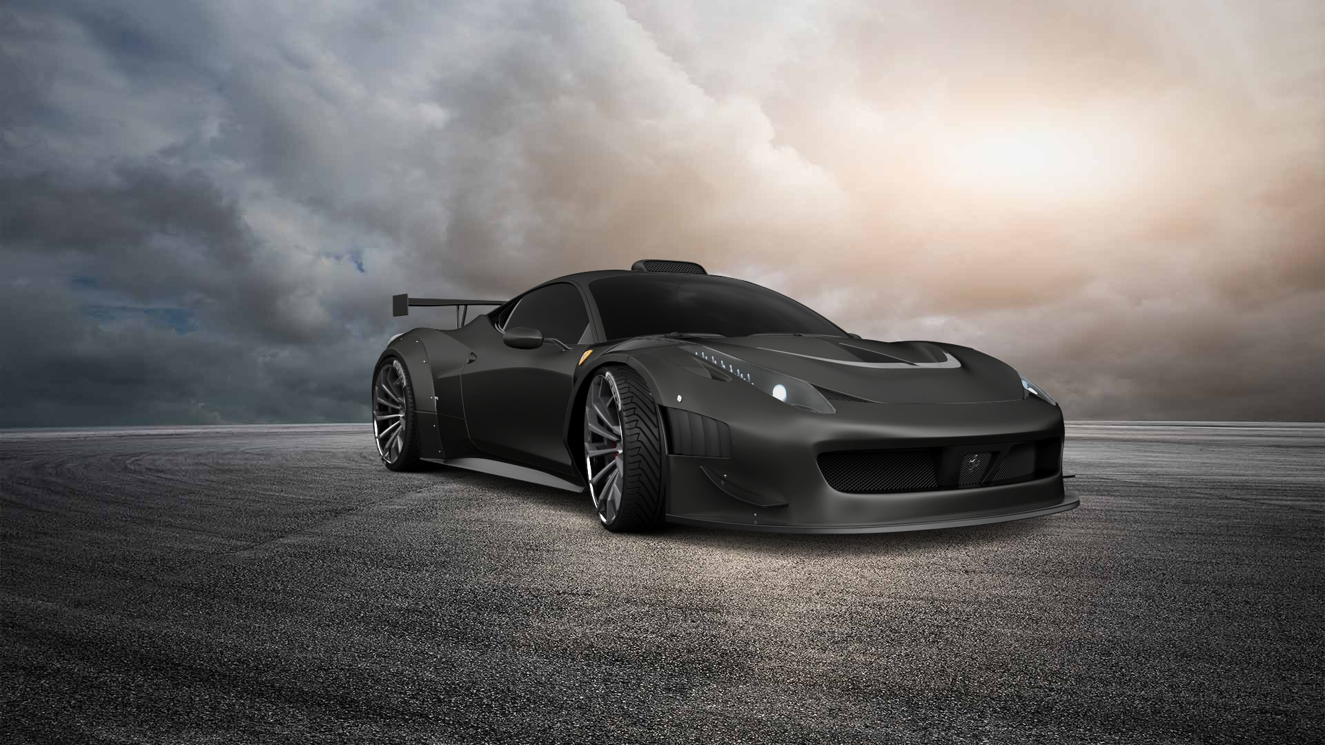 Ferrari 458 Italia 2 door spider 2010 tuning