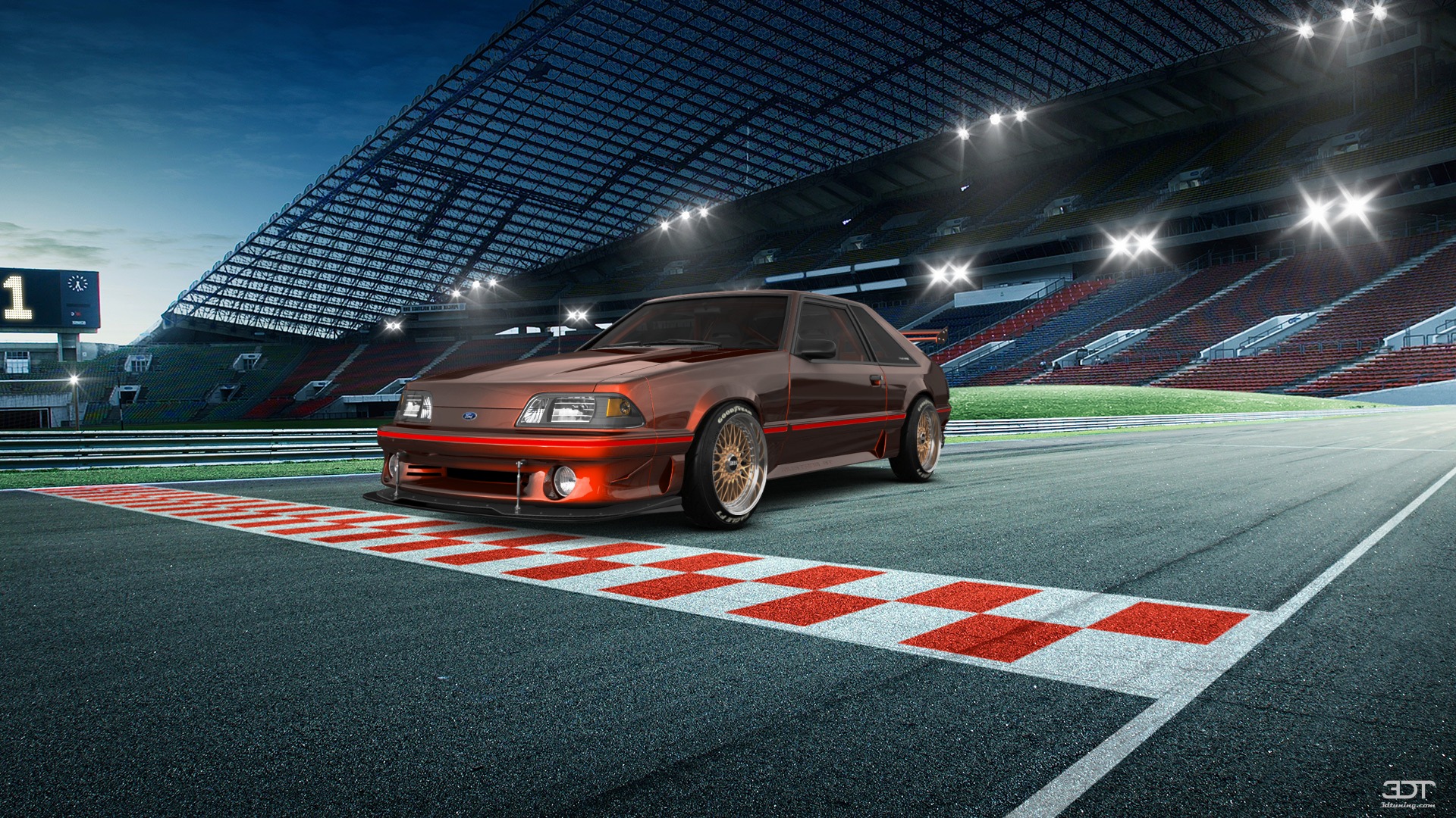 Ford Mustang 3 Door Hatchback 1988