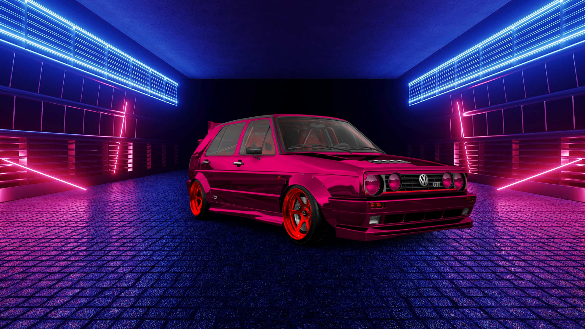 Volkswagen Golf Mk2 5 Door Hatchback 1983 tuning