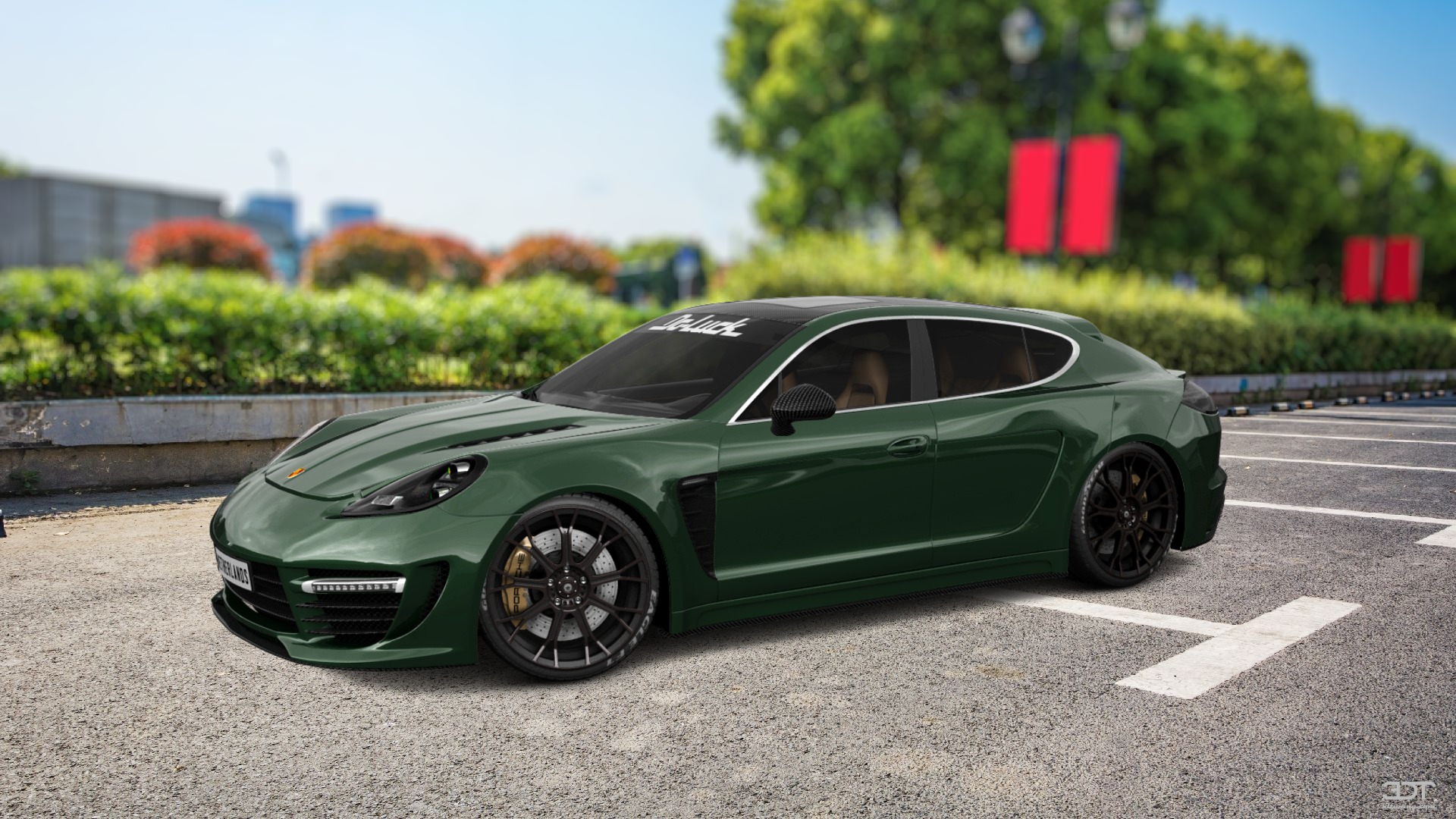 Porsche Panamera 4 door fastback saloon 2011 Images