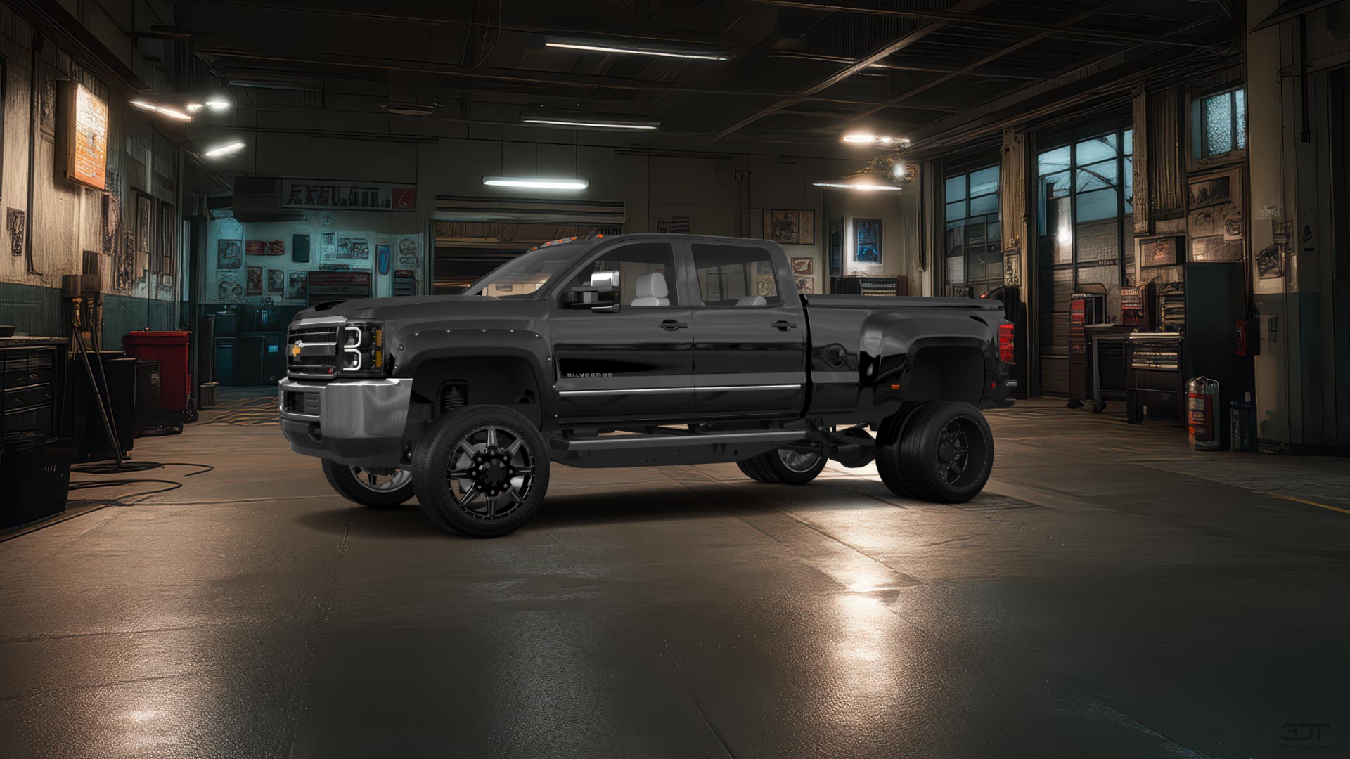 Chevrolet Silverado 3500 4 Door pickup truck 2015 tuning