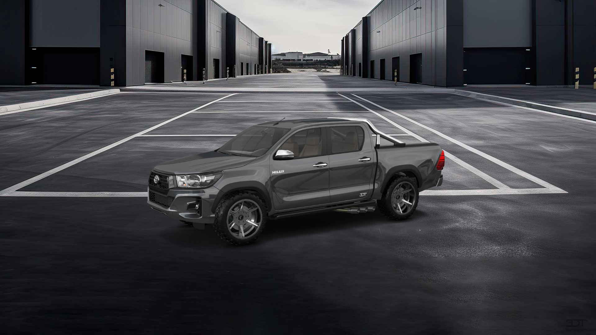 Toyota Hilux Double Cab 4 Door pickup truck 2015 tuning